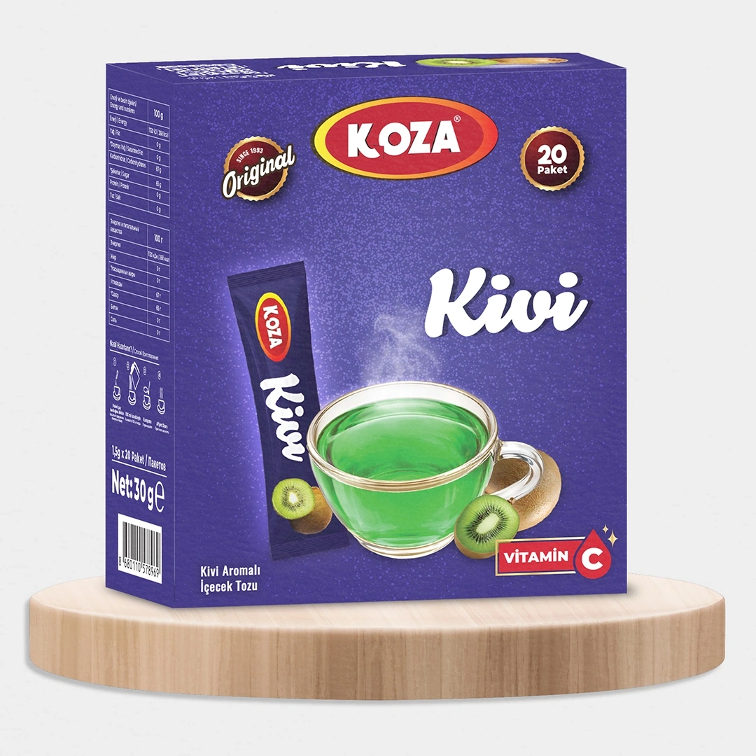 Tek İçimlik Kivi Aromalı İçecek Tozu (20 Stick)