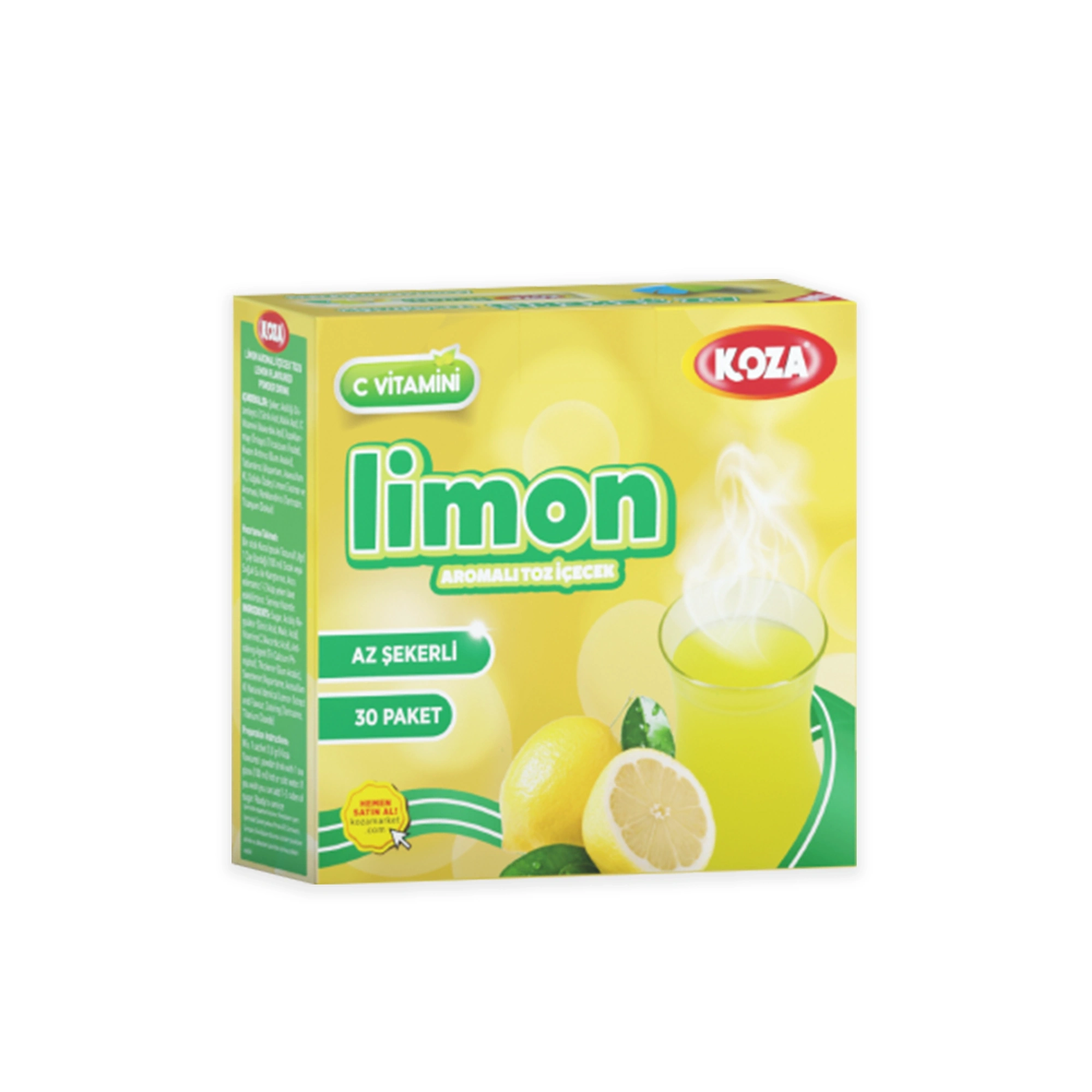 Az Şekerli Tek İçimlik Limon