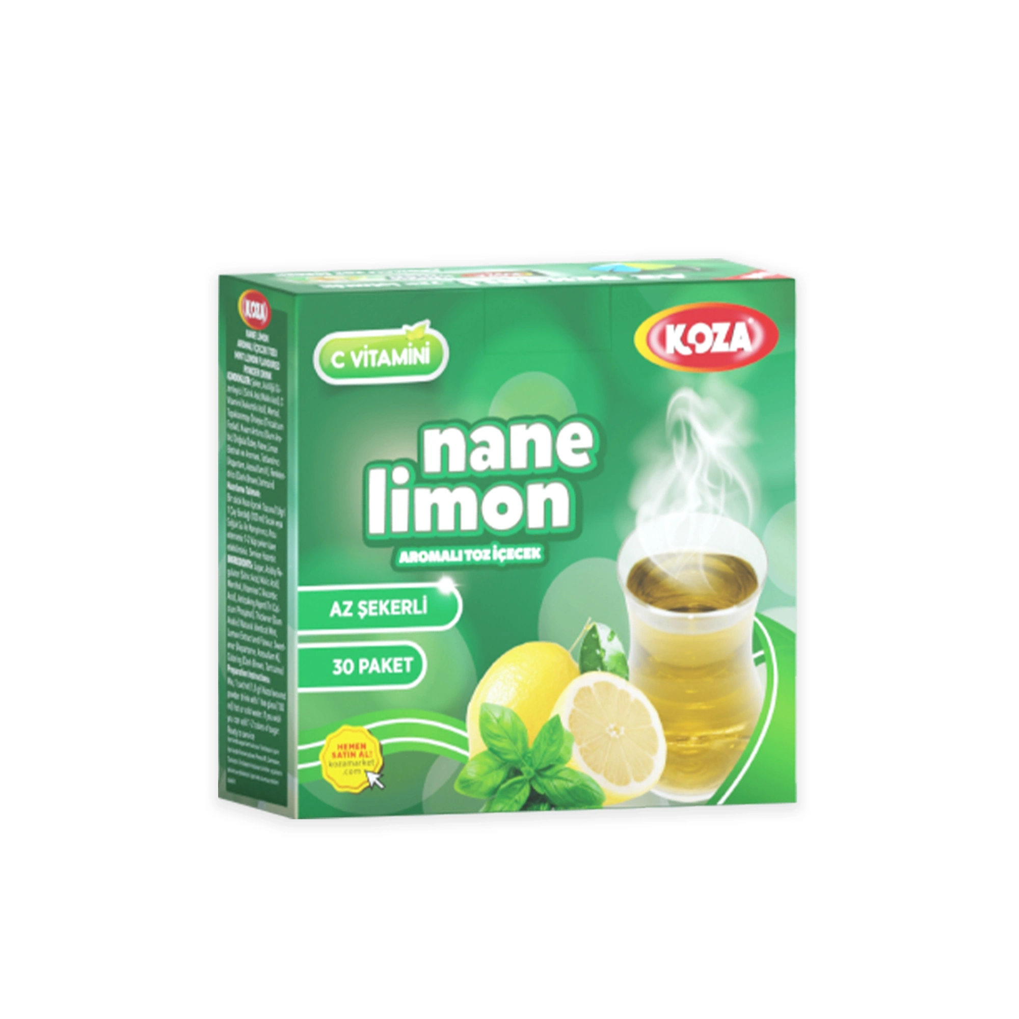 Az Şekerli Tek İçimlik Nane Limon