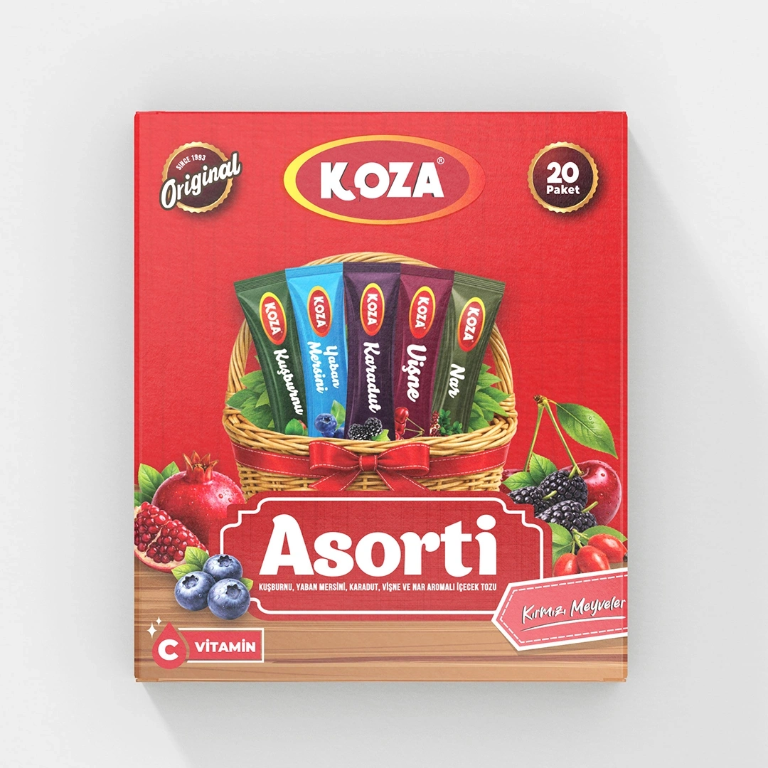 Tek İçimlik Asorti Kırmızı (20 Stick)