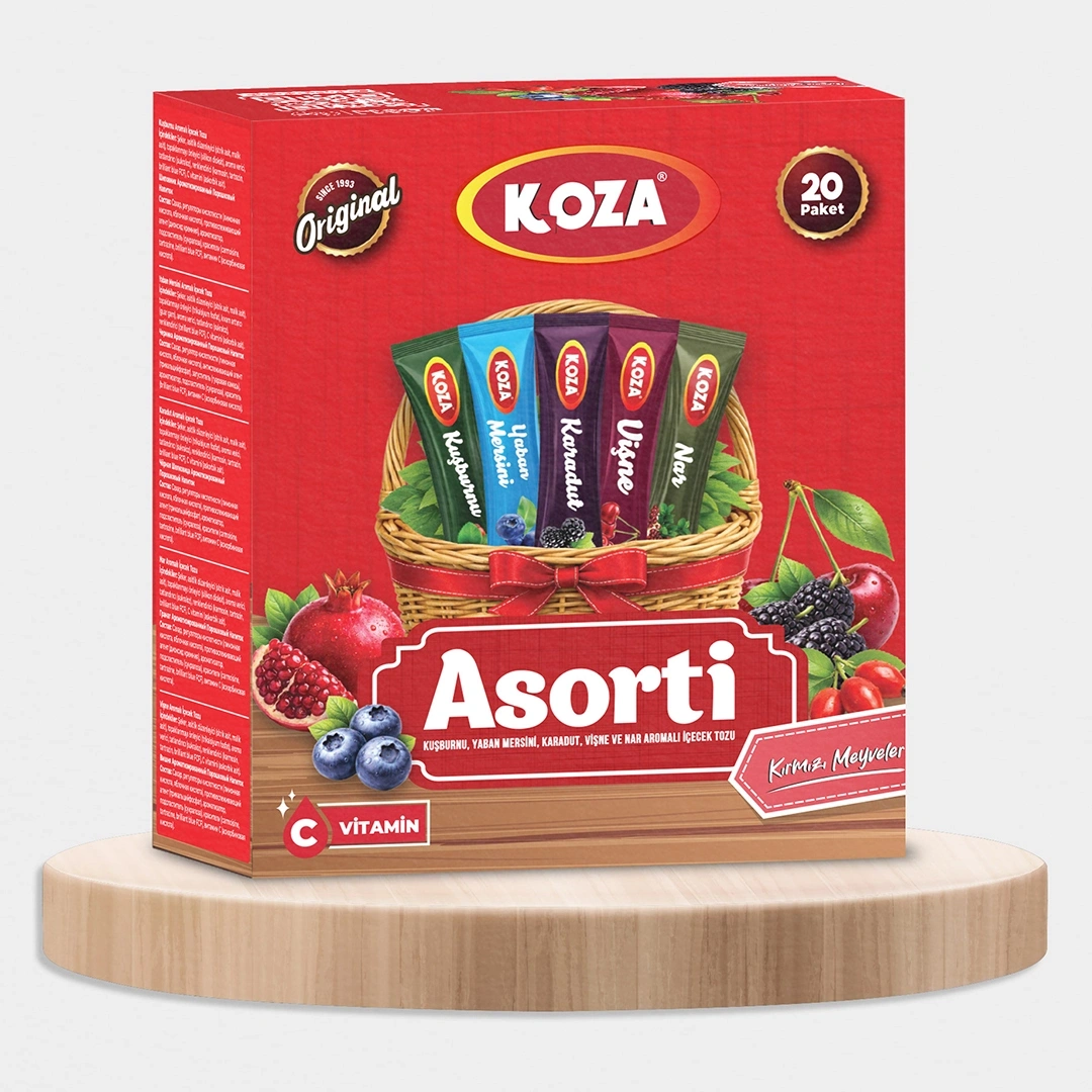 Asorti Kırmızı