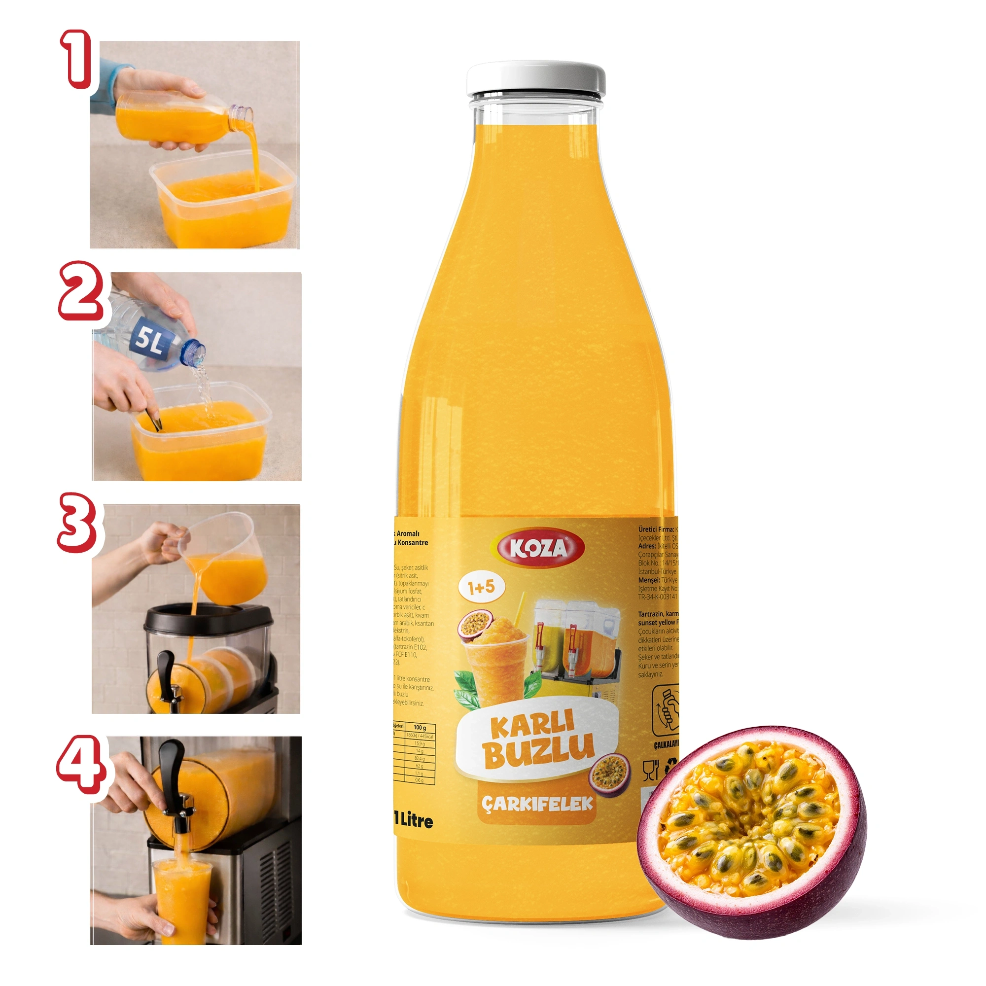 Çarkıfelek Aromalı Sıvı Karlı Buzlu