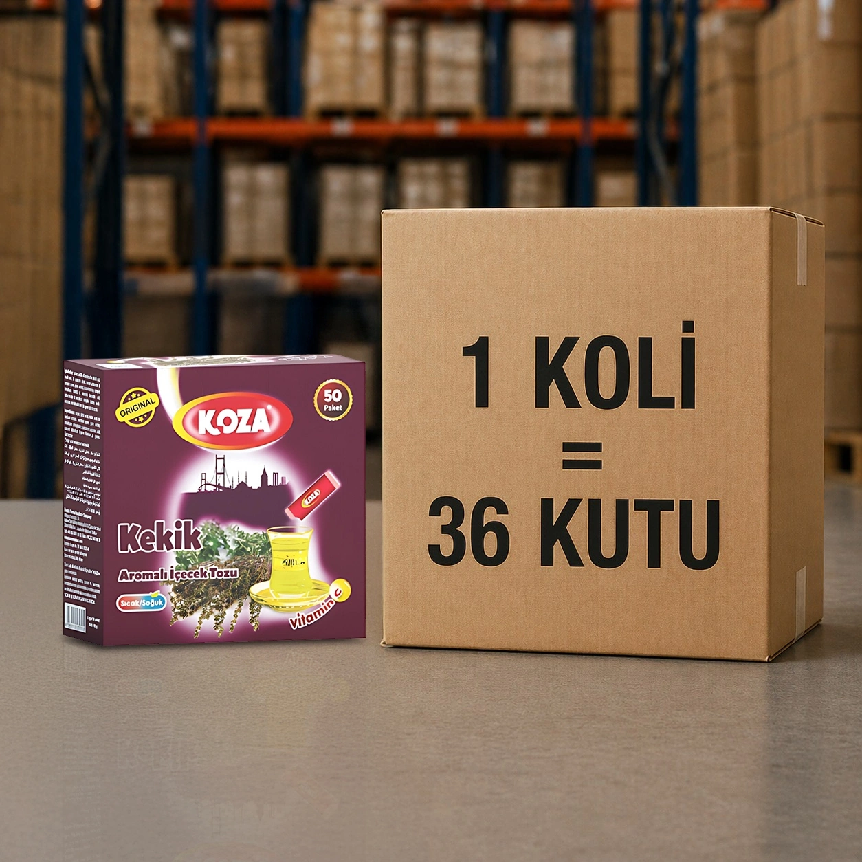 Tek İçimlik Kekik Aro. İçecek Tozu (50 Stick)