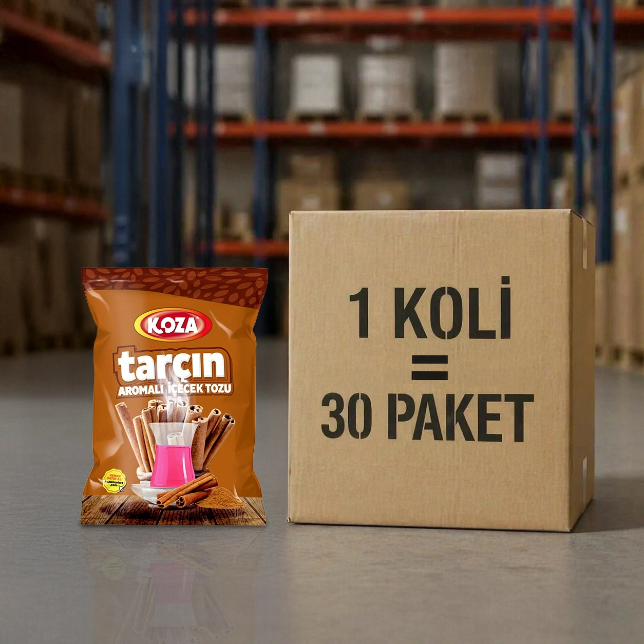 Tarçın Aromalı Toz İçecek (300gr)