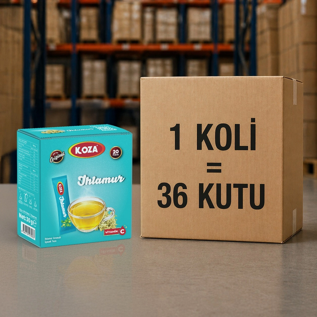 Tek İçimlik Ihlamur Aromalı İçecek Tozu (20 Stick)