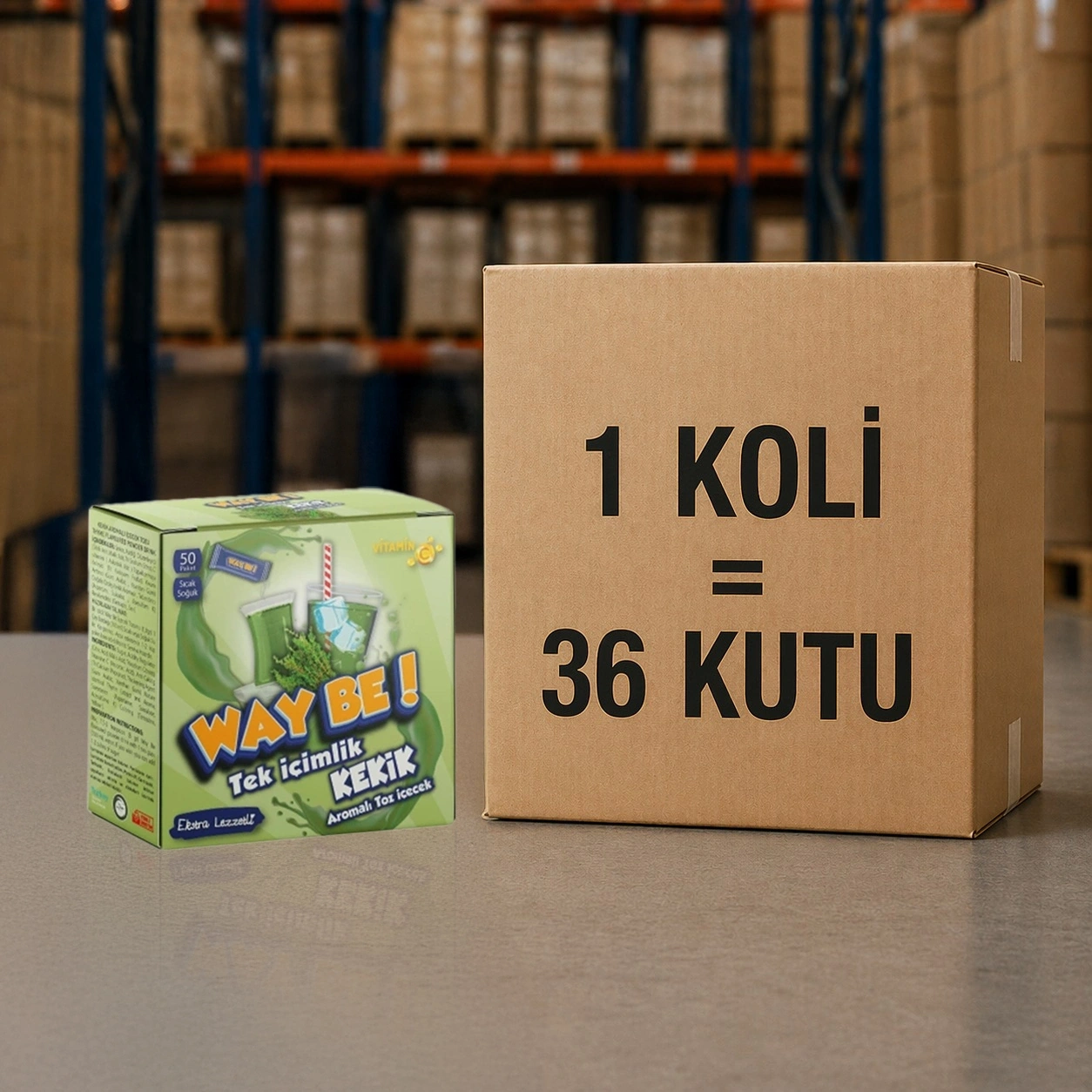 Tek İçimlik Kekik Aro. İçecek Tozu (50 Stick)