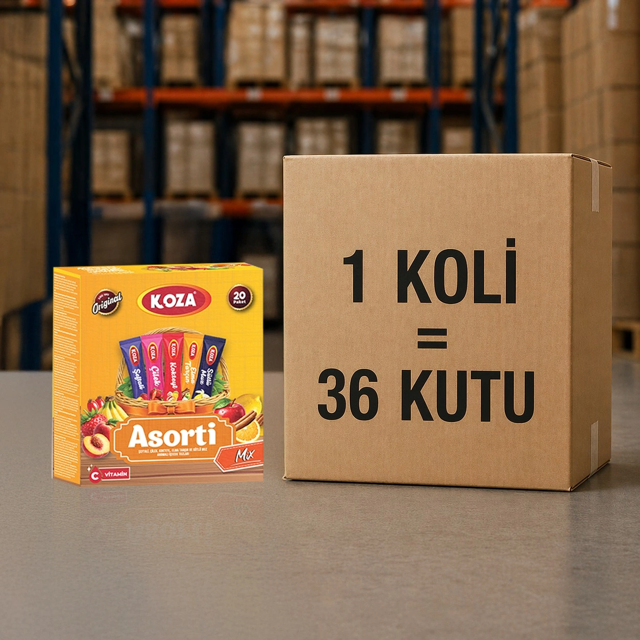 Tek İçimlik Asorti Mix (20 Stick)