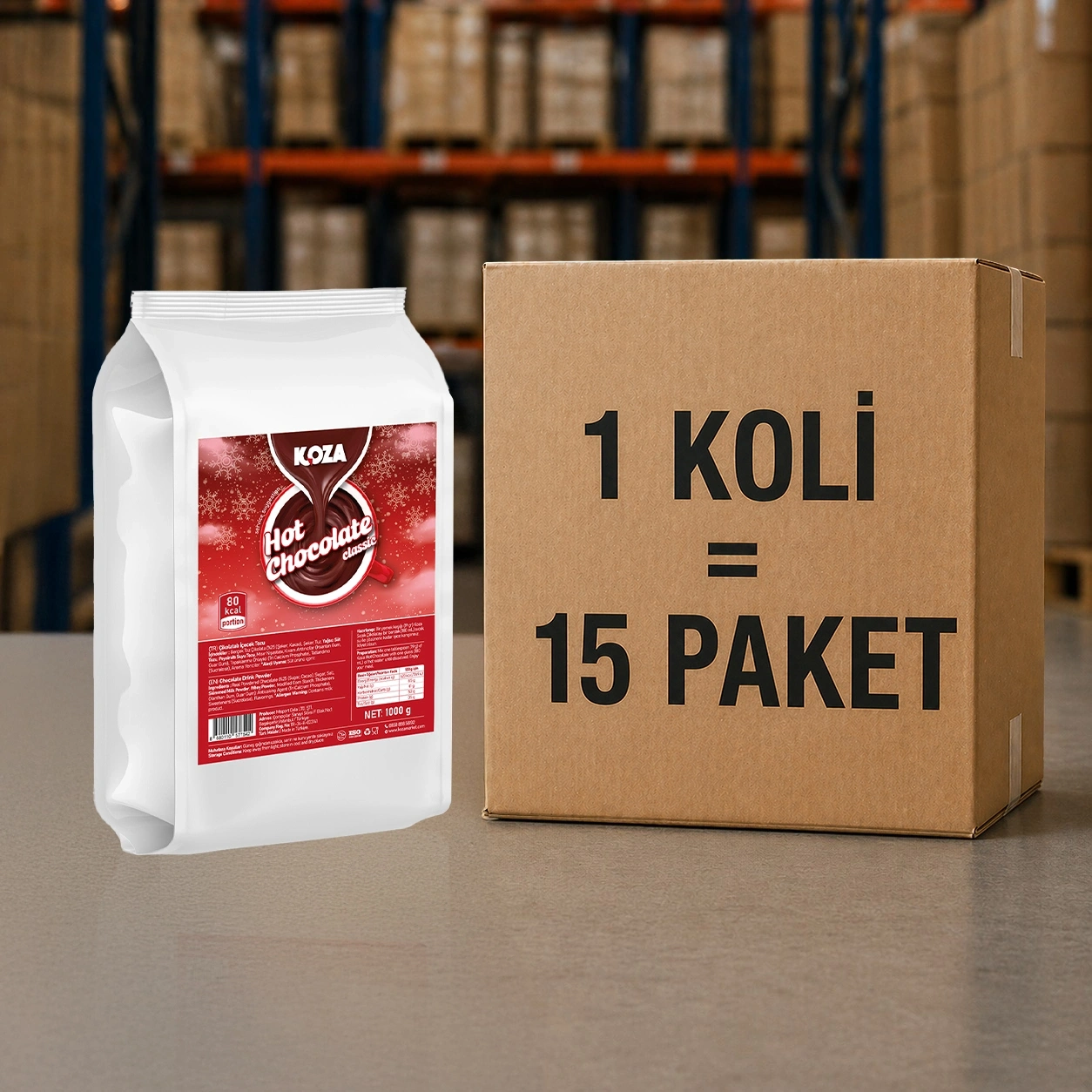 Premium Sıcak Çikolata İçecek Tozu ( 1 Kg )
