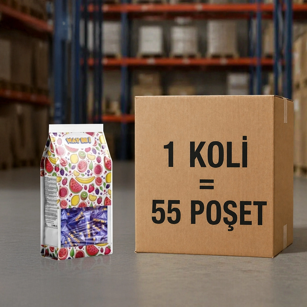 Poşetli Tek İçimlik Portakal Aro. İçecek Tozu (50 Stick)