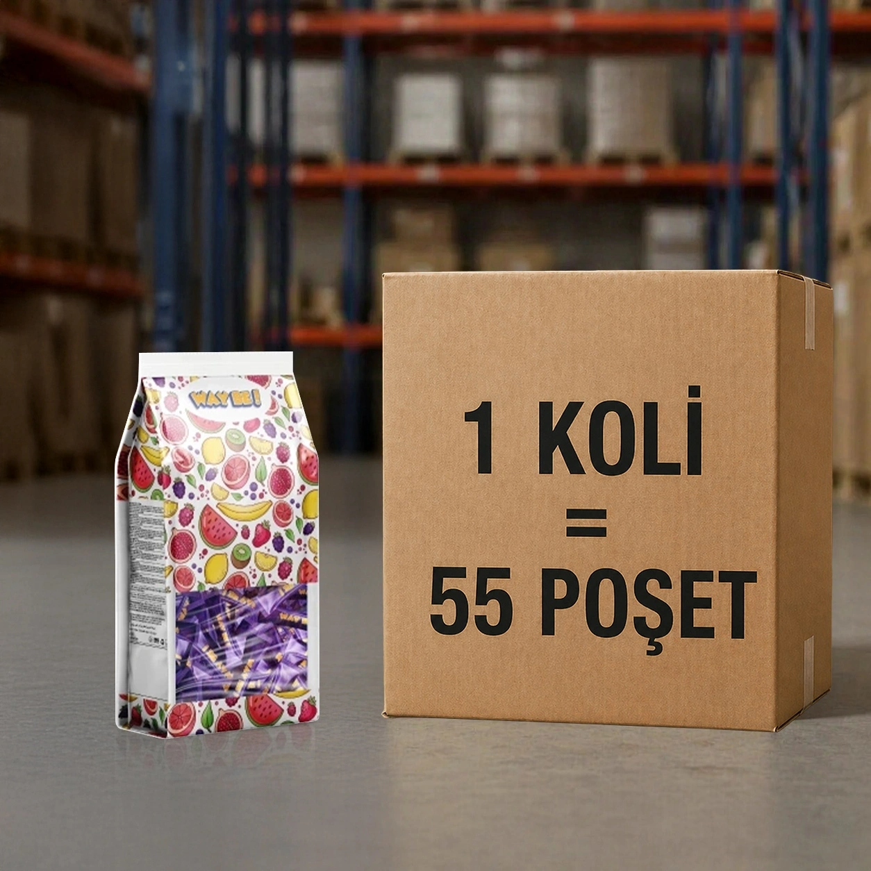 Poşetli Tek İçimlik Kivi Aro. İçecek Tozu (50 Stick)