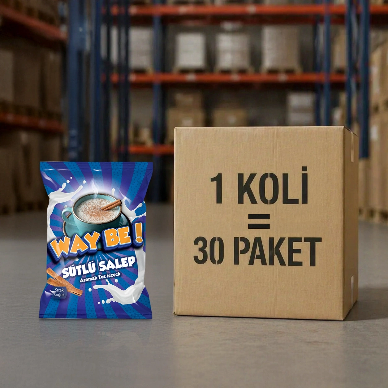 Tarçınlı Salep Aro. İçecek Tozu (250 gr)