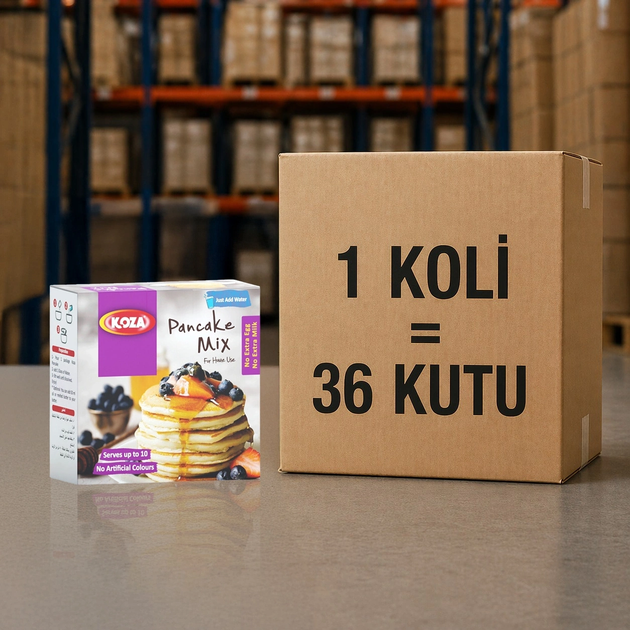 Ev Yapımı Için Pankek Karışımı (186 gr)