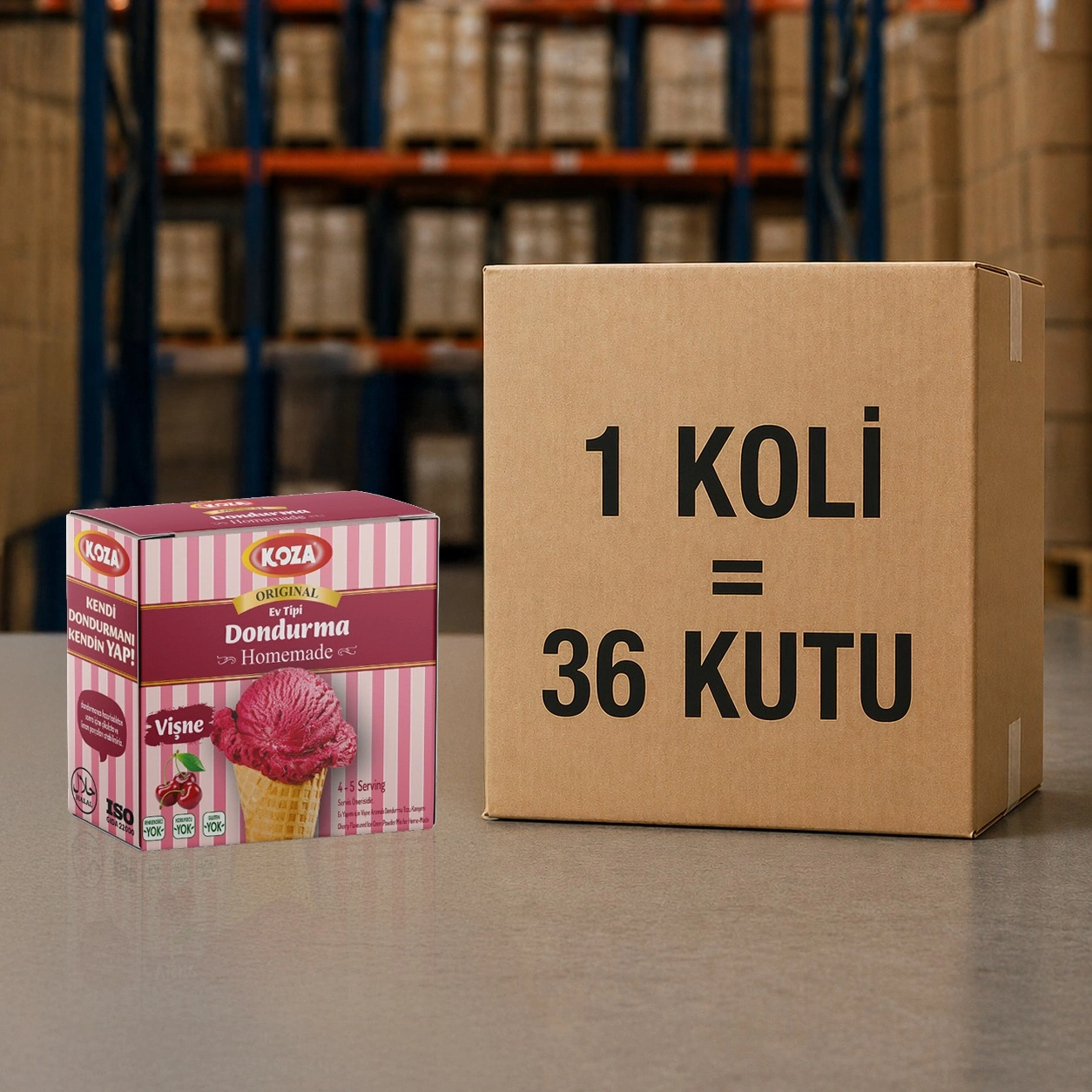 Vişne Ev Tipi Dondurma Tozu