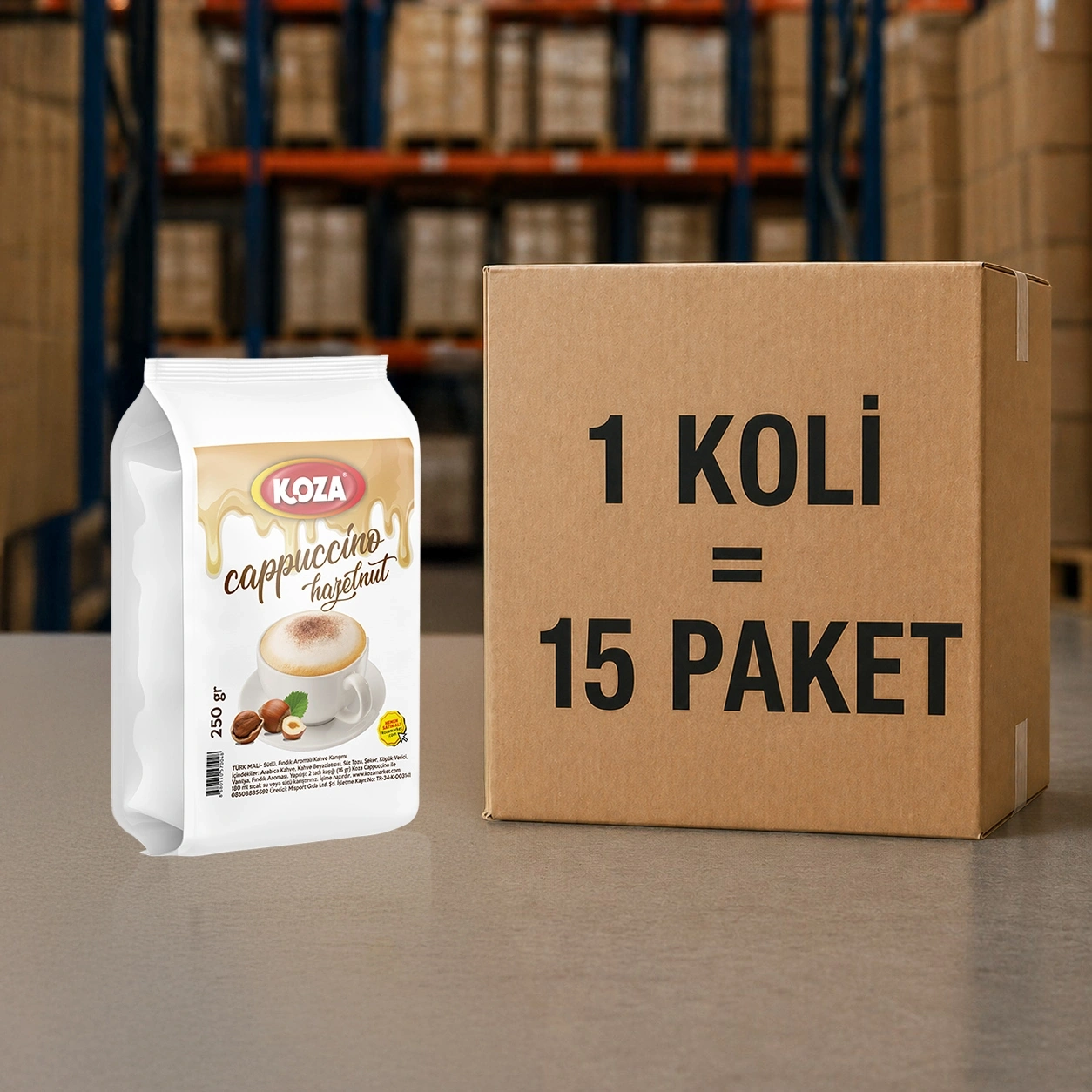 Fındık Aro. Kapuçino Tozu (250 gr)