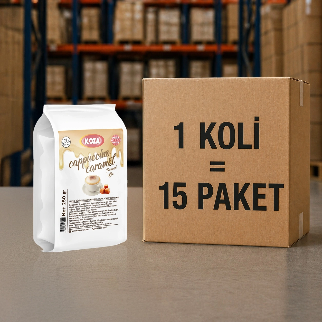 Karamel Aro. Kapuçino Tozu (250 gr)