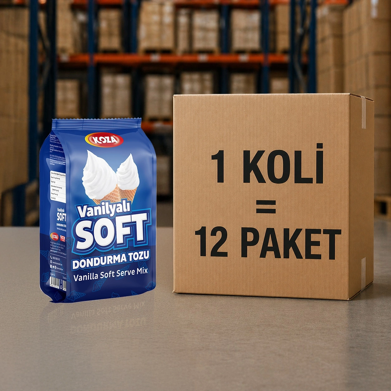Vanilya Aro. Soft Dondurma Tozu No:5 (1125 gr)