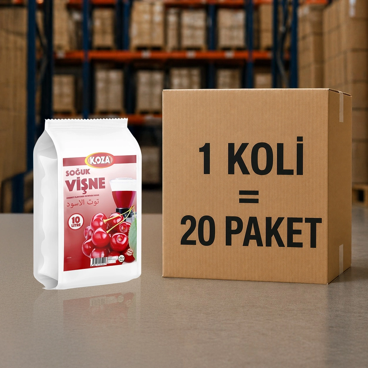 Vişne Aro. Soğuk Şerbetlik İçecek Tozu (450 gr)