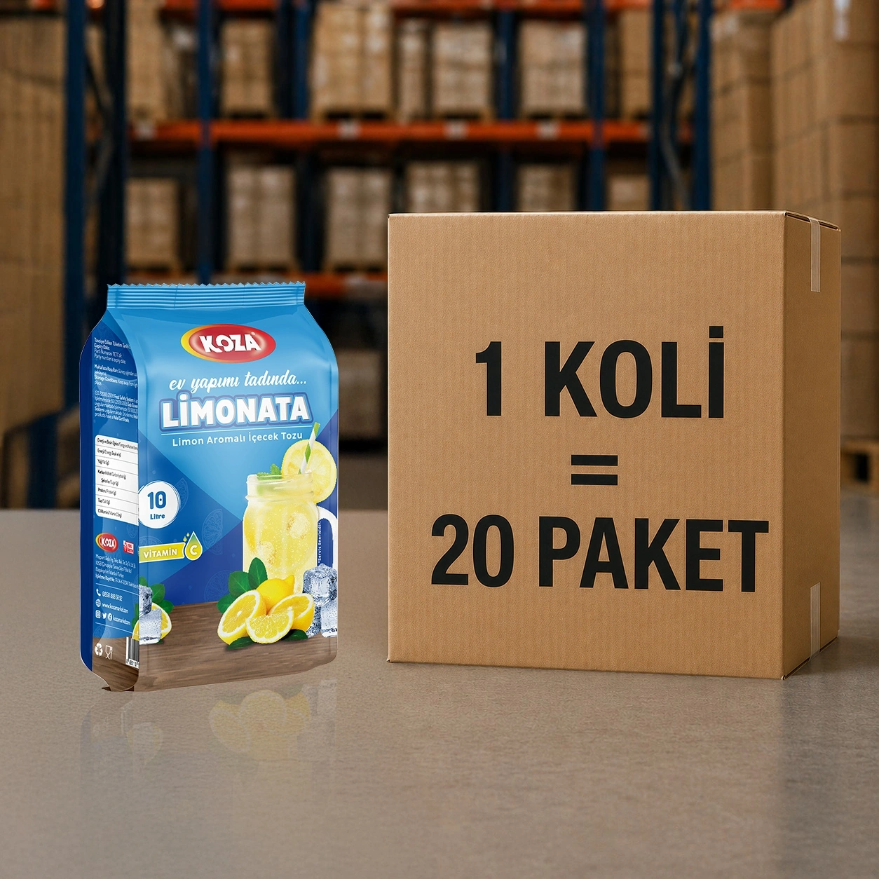 Limon Aro. Soğuk Şerbetlik İçecek Tozu (450 gr)
