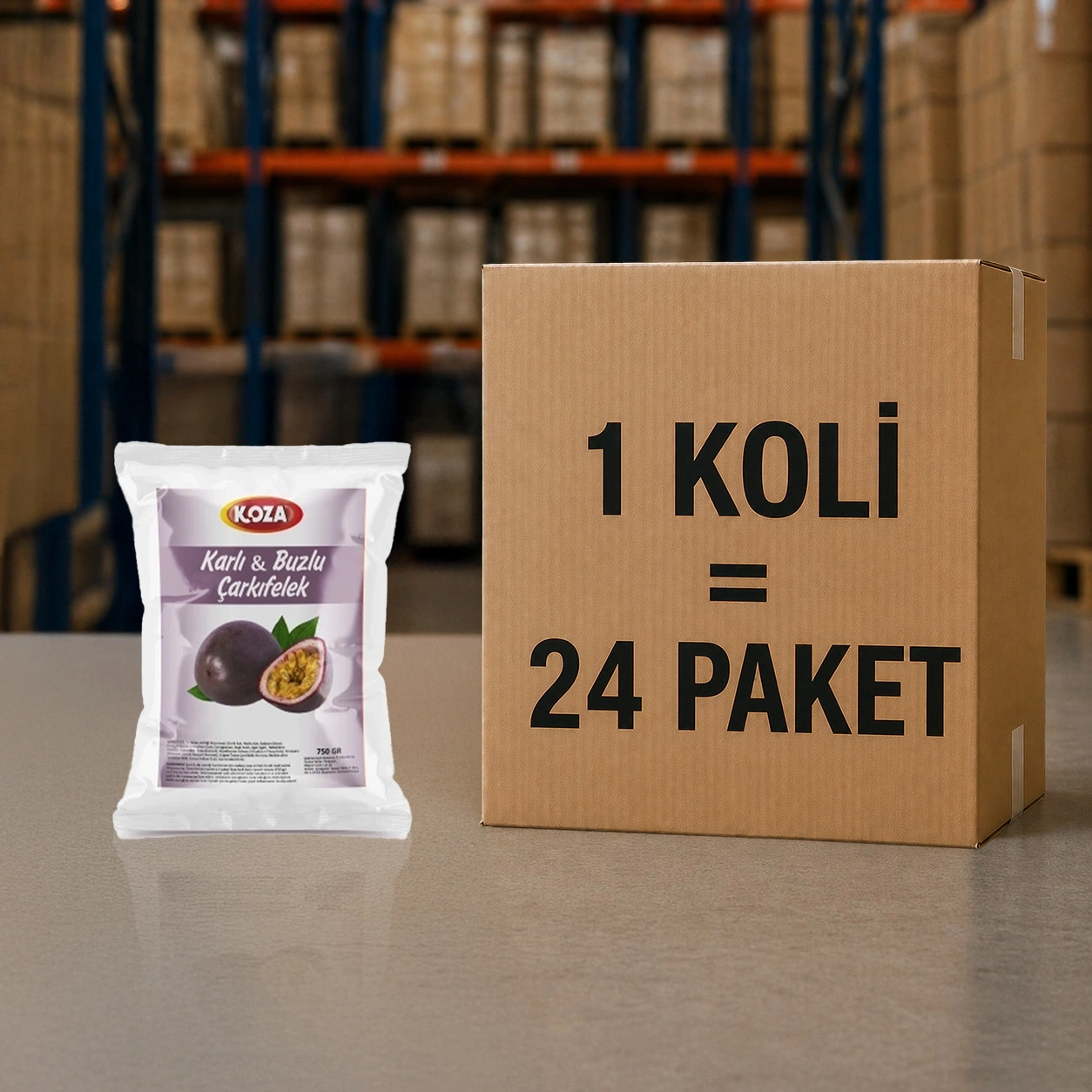 Çarkıfelek Aromalı Karlı Buzlu Toz Karışımı (1+5)