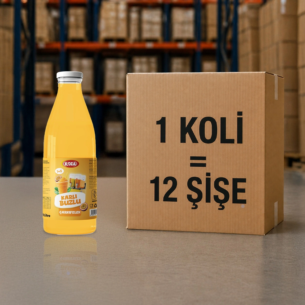 Çarkıfelek Aromalı Karlı Buzlu Sıvı (1 Lt.)