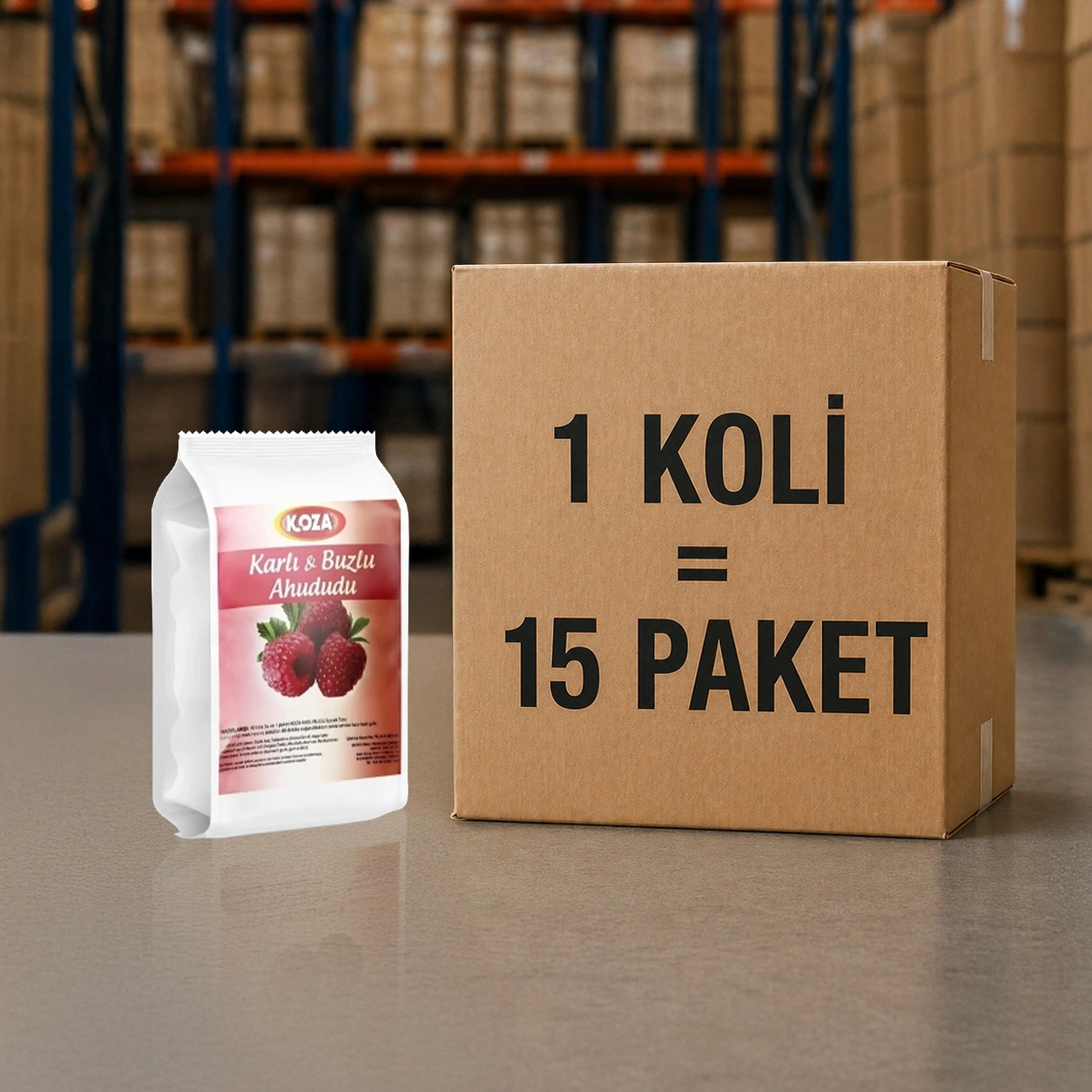 Ahududu Aro. Karlı Buzlu İçecek Tozu (1250 gr)
