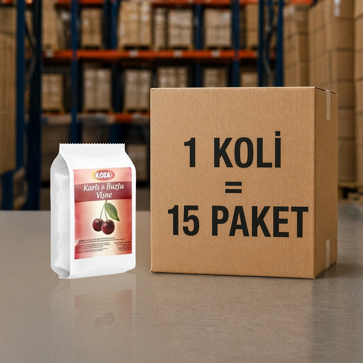 Vişne Aro. Karlı Buzlu İçecek Tozu (1250 gr)