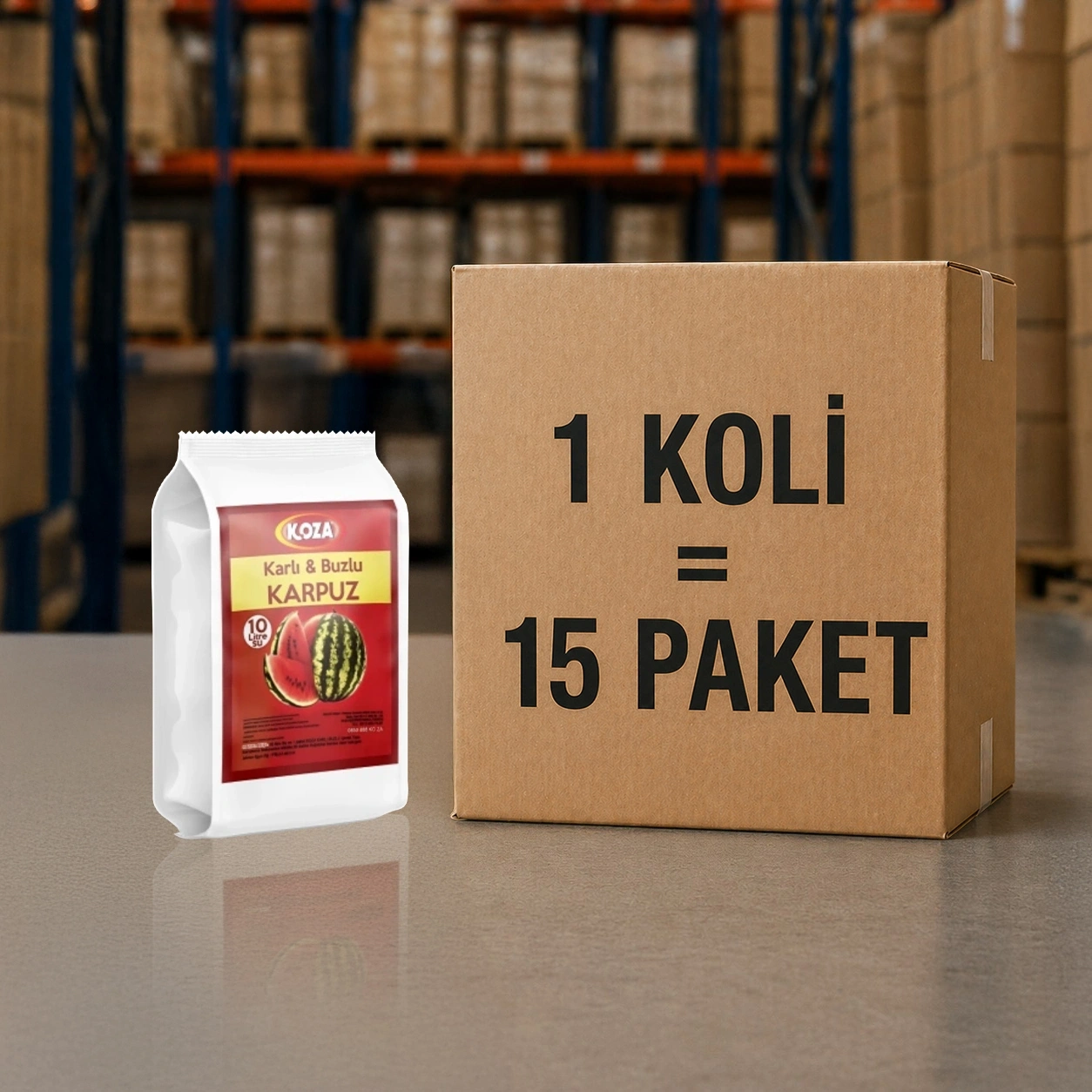 Karpuz Aro. Karlı Buzlu İçecek Tozu (1250 gr)