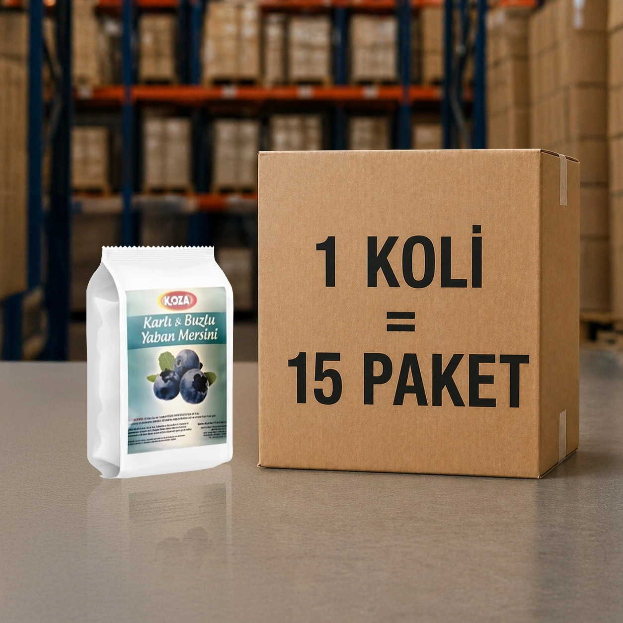 Yaban Mersini Aro. Karlı Buzlu İçecek Tozu (1250 gr)