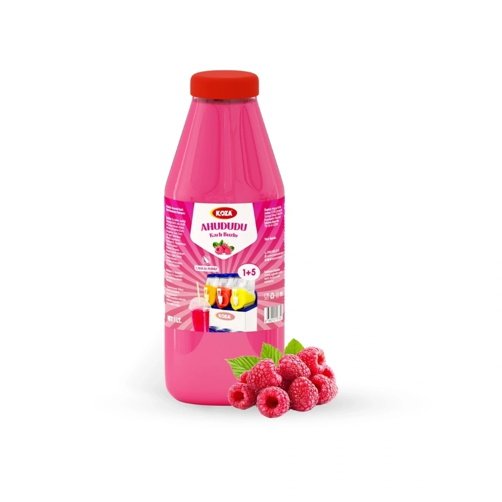 Ahududu Aromalı Sıvı Karlı Buzlu