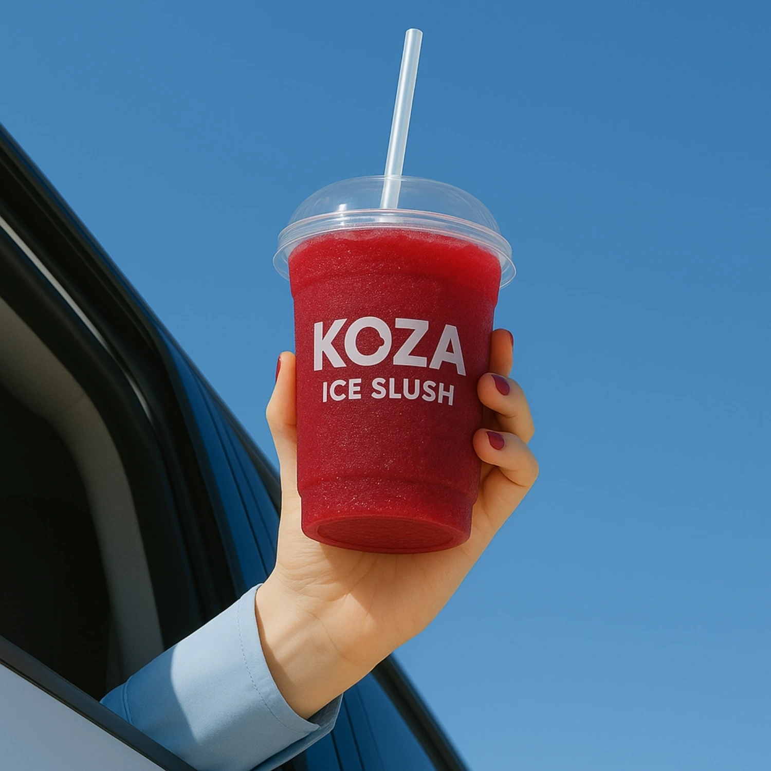 Ahududu Aromalı Sıvı Karlı Buzlu