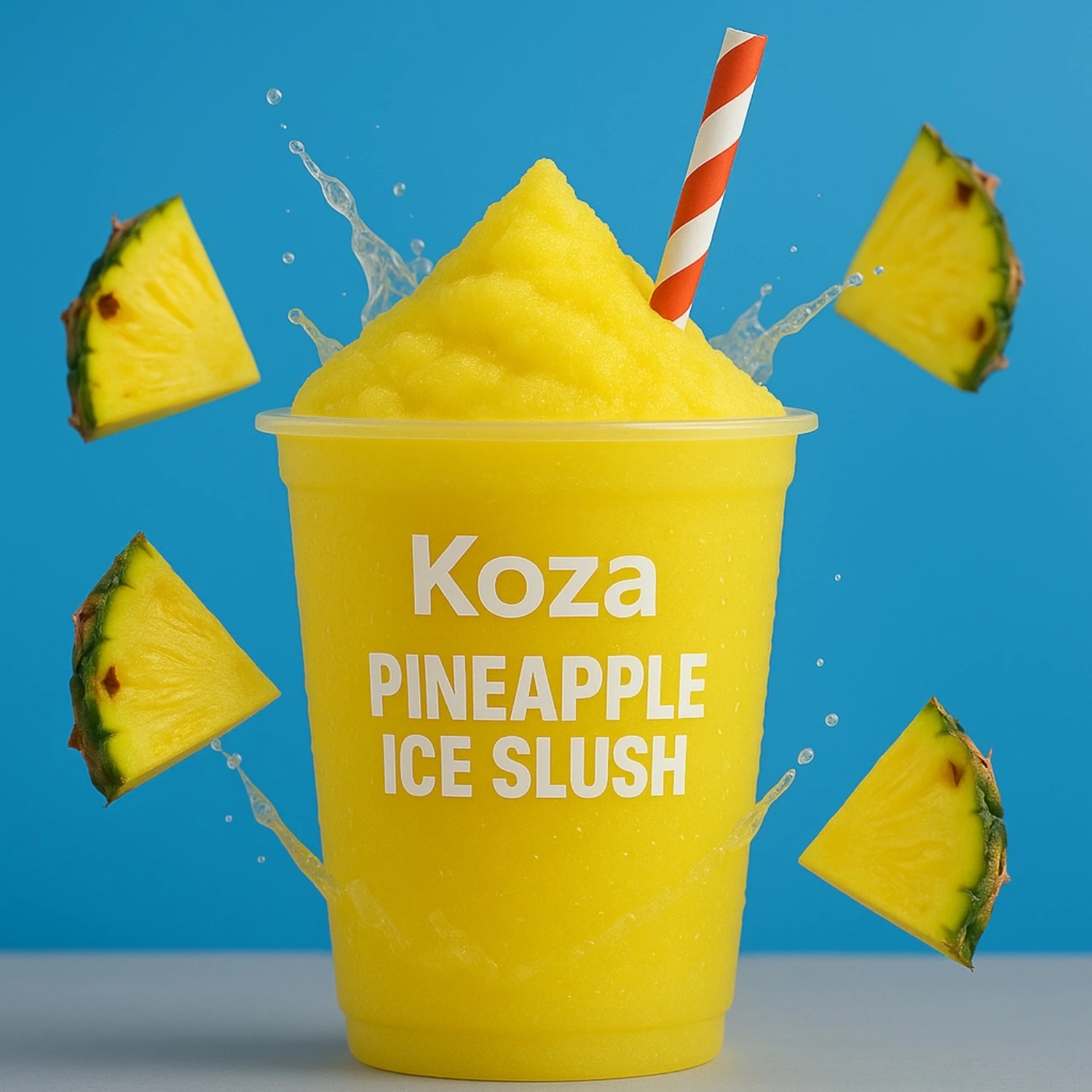 Ananas Aromalı Sıvı Karlı Buzlu