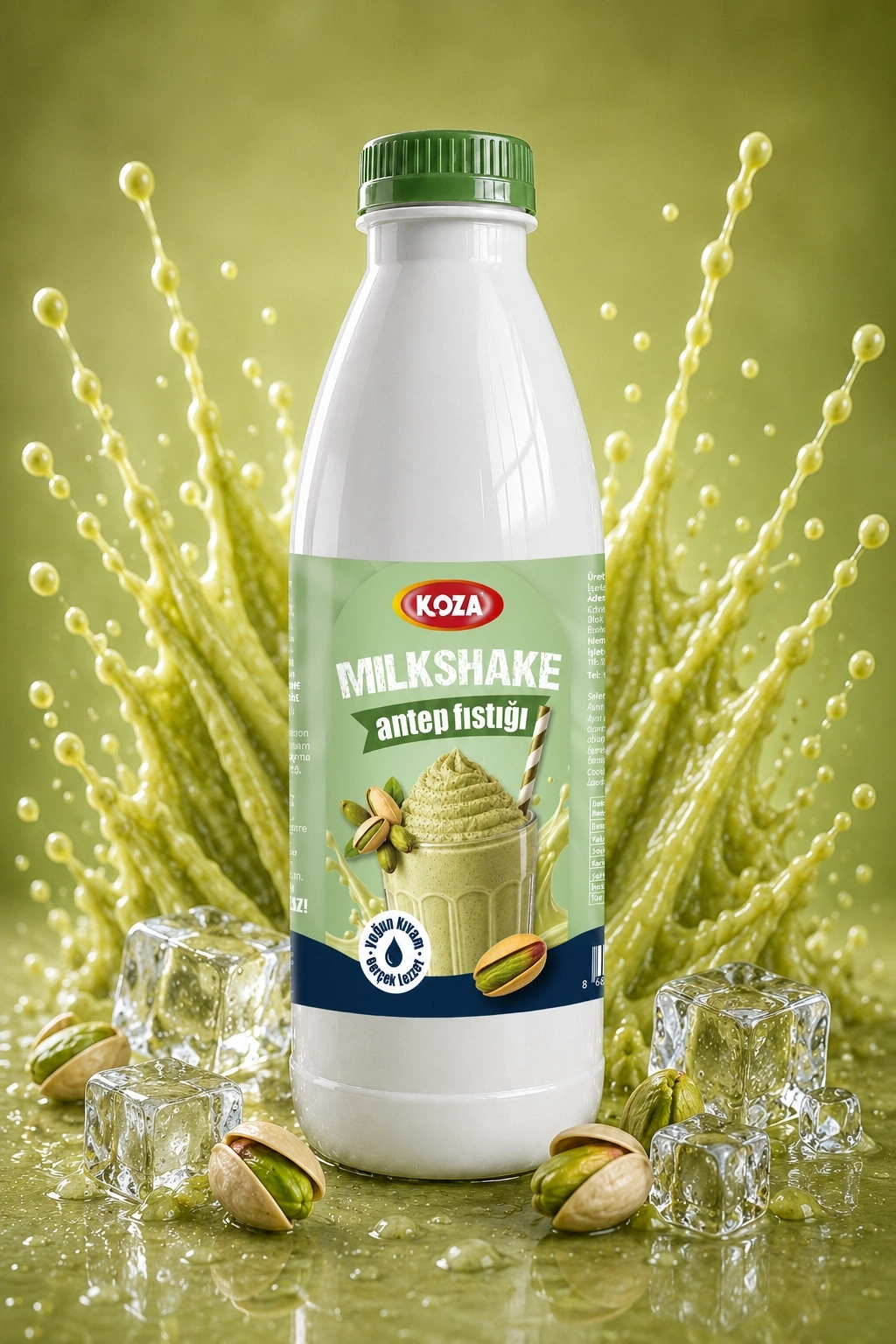 Antep Fıstığı Aromalı Konsantre Milkshake Karışımı