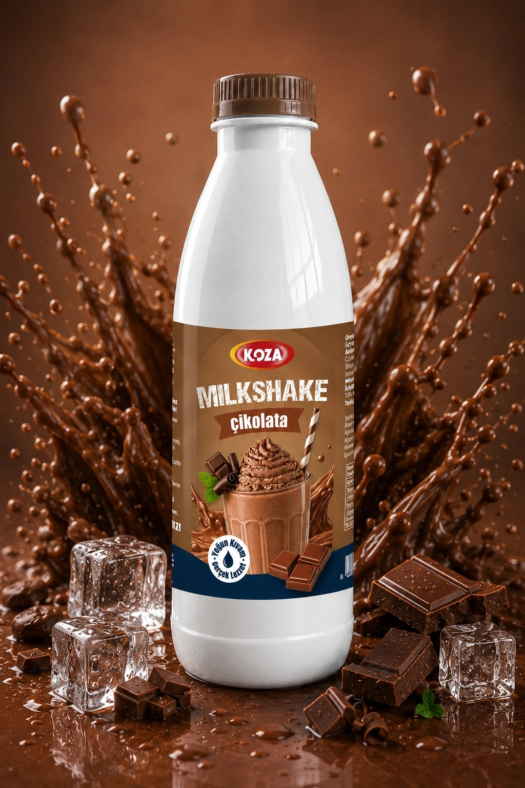 Çikolata Aromalı Konsantre Milkshake Karışımı