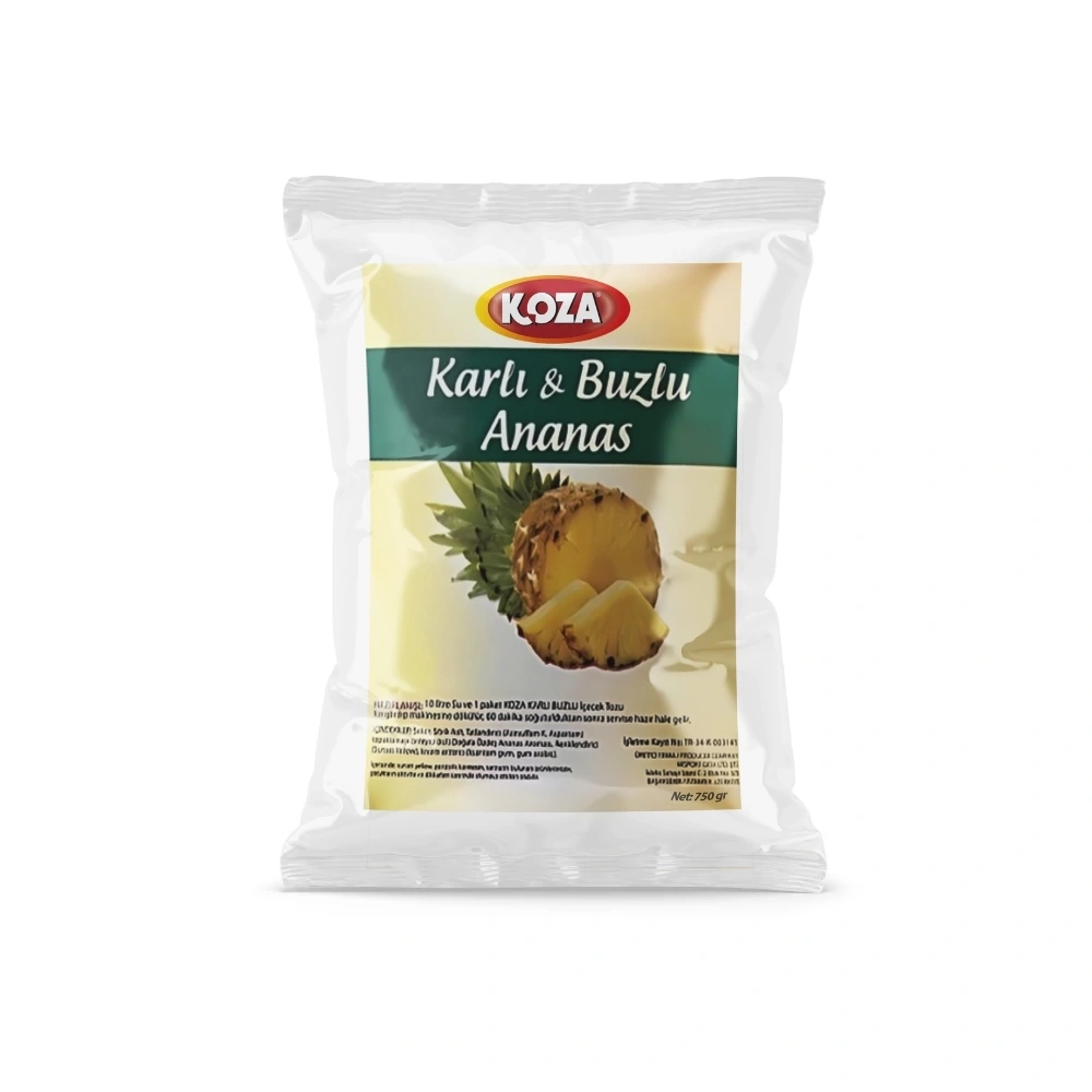 Ananas Aromalı Karlı Buzlu Tozu (750gr/5lt Su)
