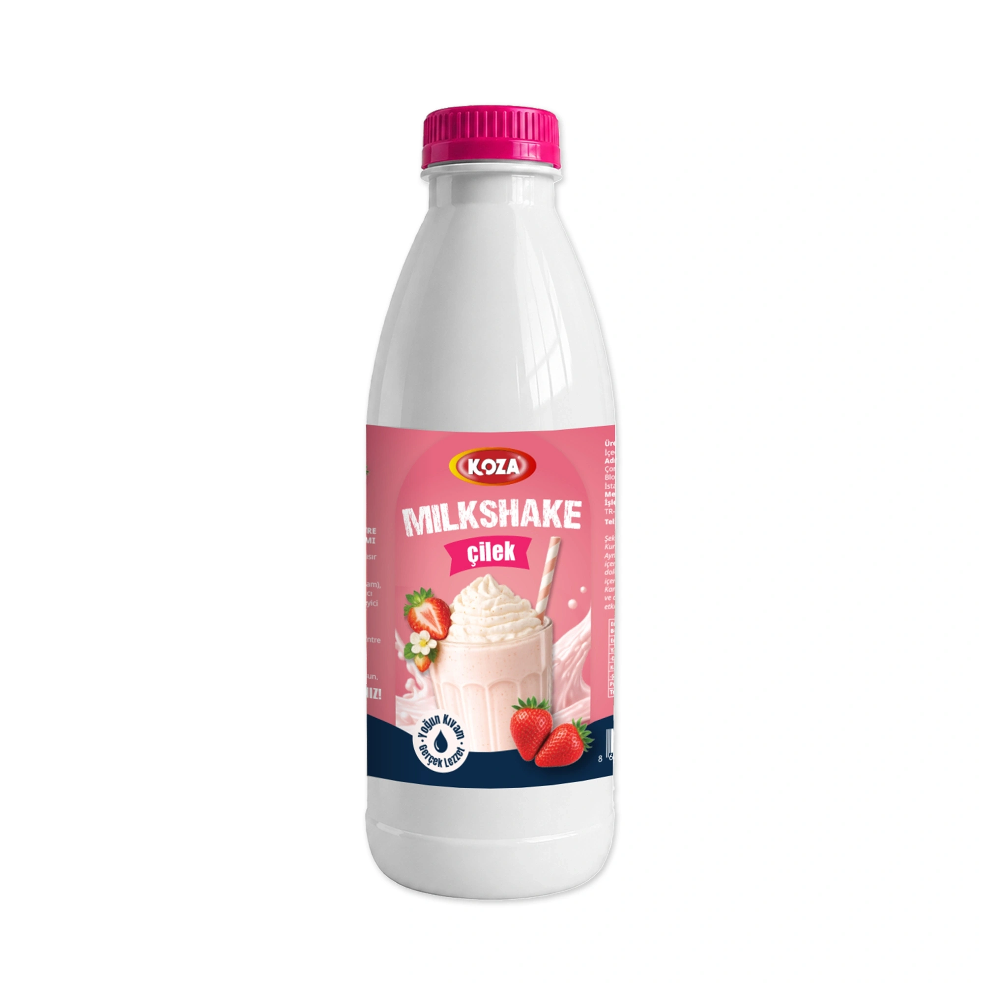 Çilek Aromalı Konsantre Milkshake Karışımı