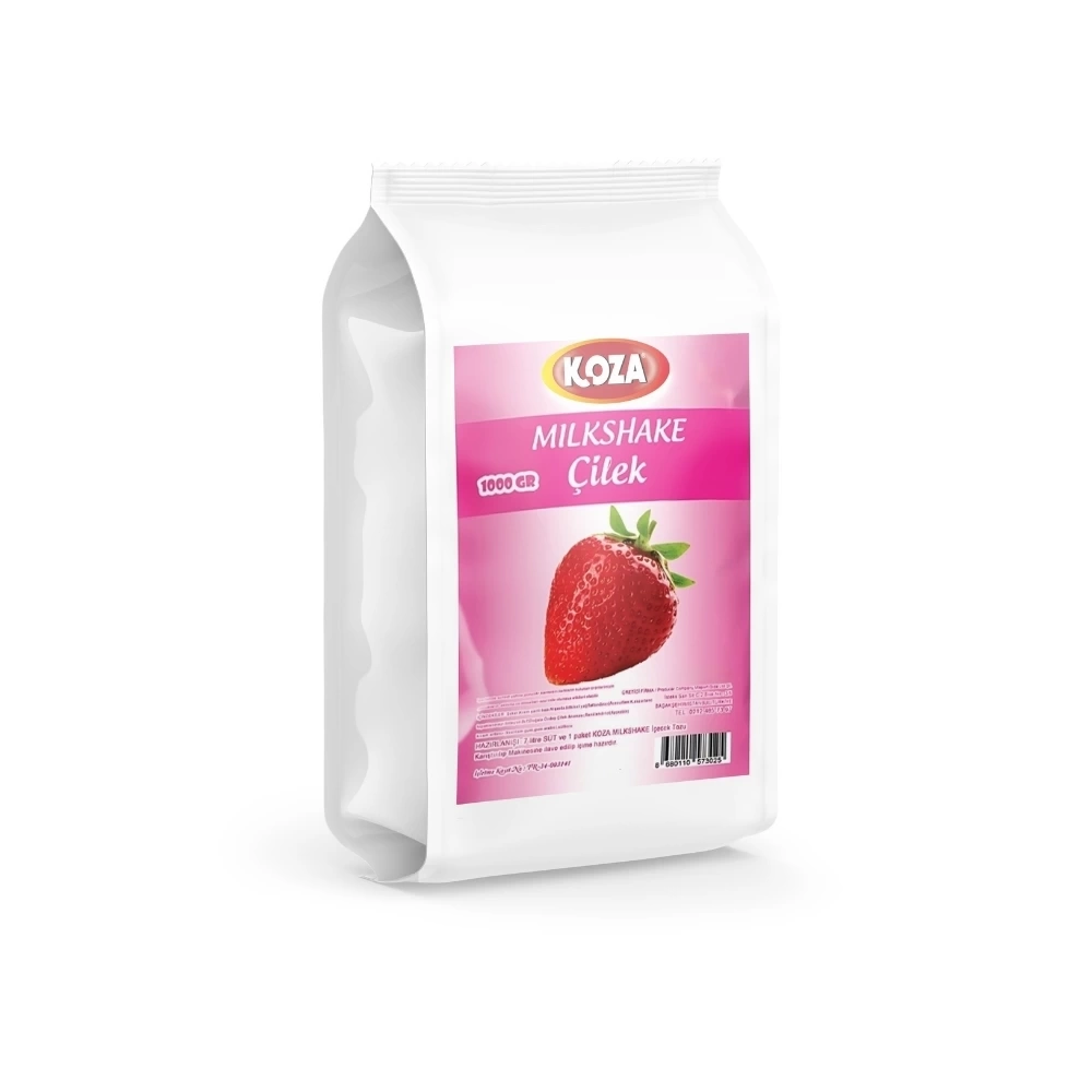 Çilekli Milkshake Tozu (1 kg)