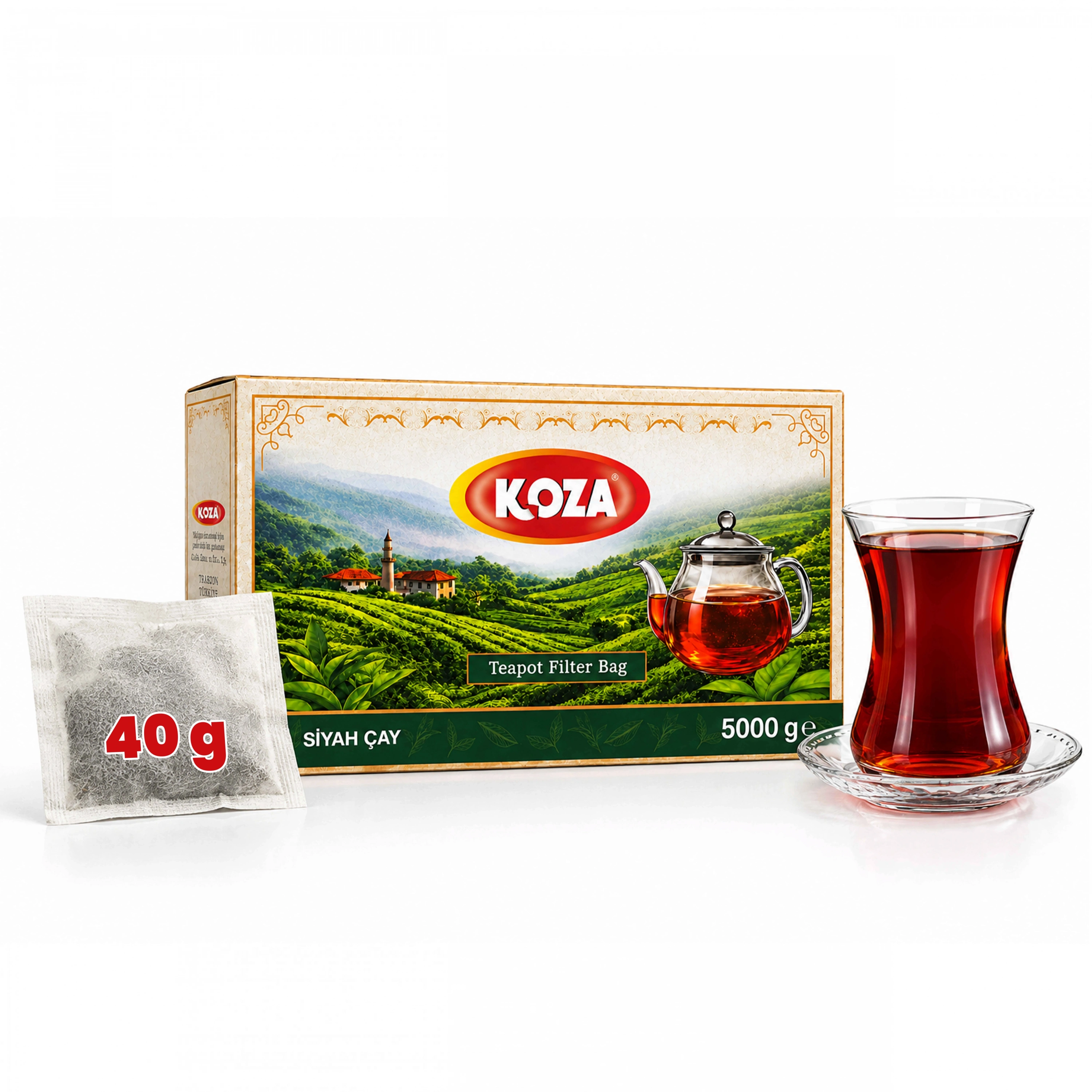 Demlik Poşet Siyah Çay (5kg)