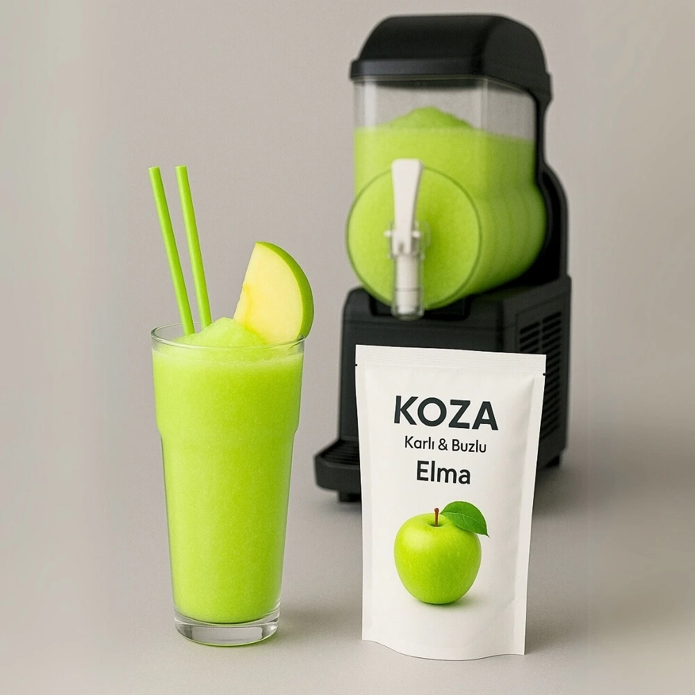 Elma Aromalı Karlı Buzlu Tozu (1250gr/10lt Su)