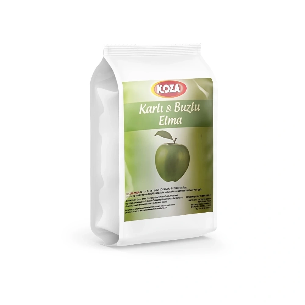 Elma Aromalı Karlı Buzlu Tozu (1250gr/10lt Su)