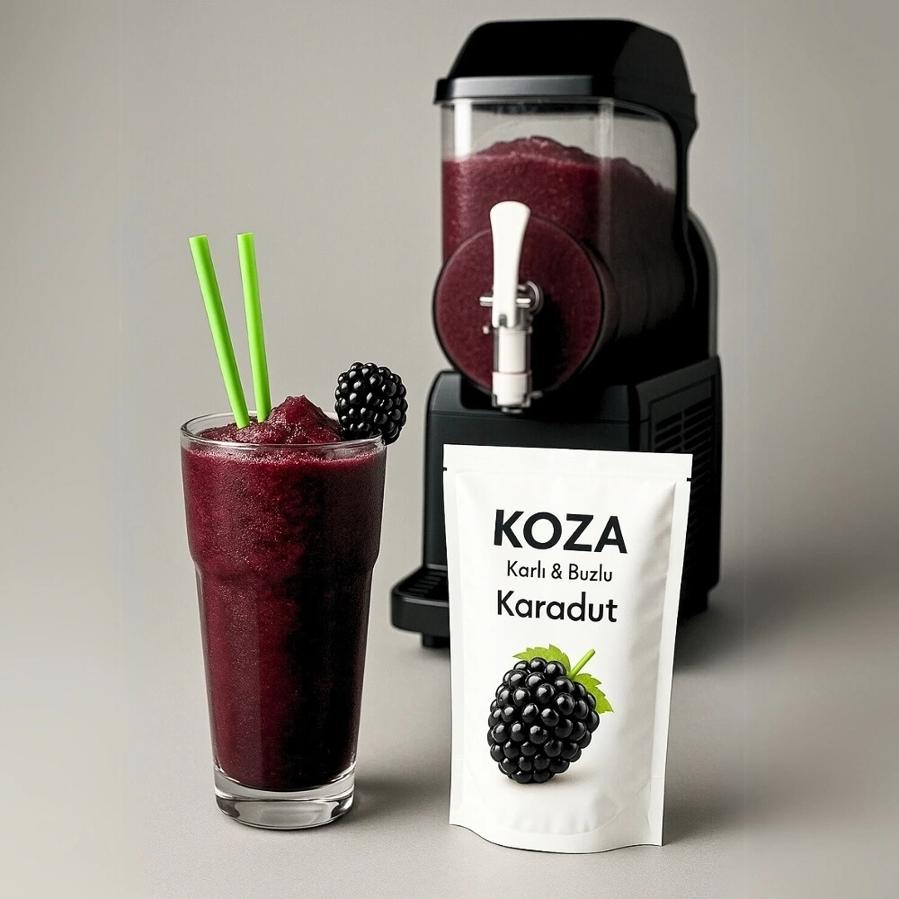 Karadut Aromalı Karlı Buzlu Tozu (1250gr/10lt Su)