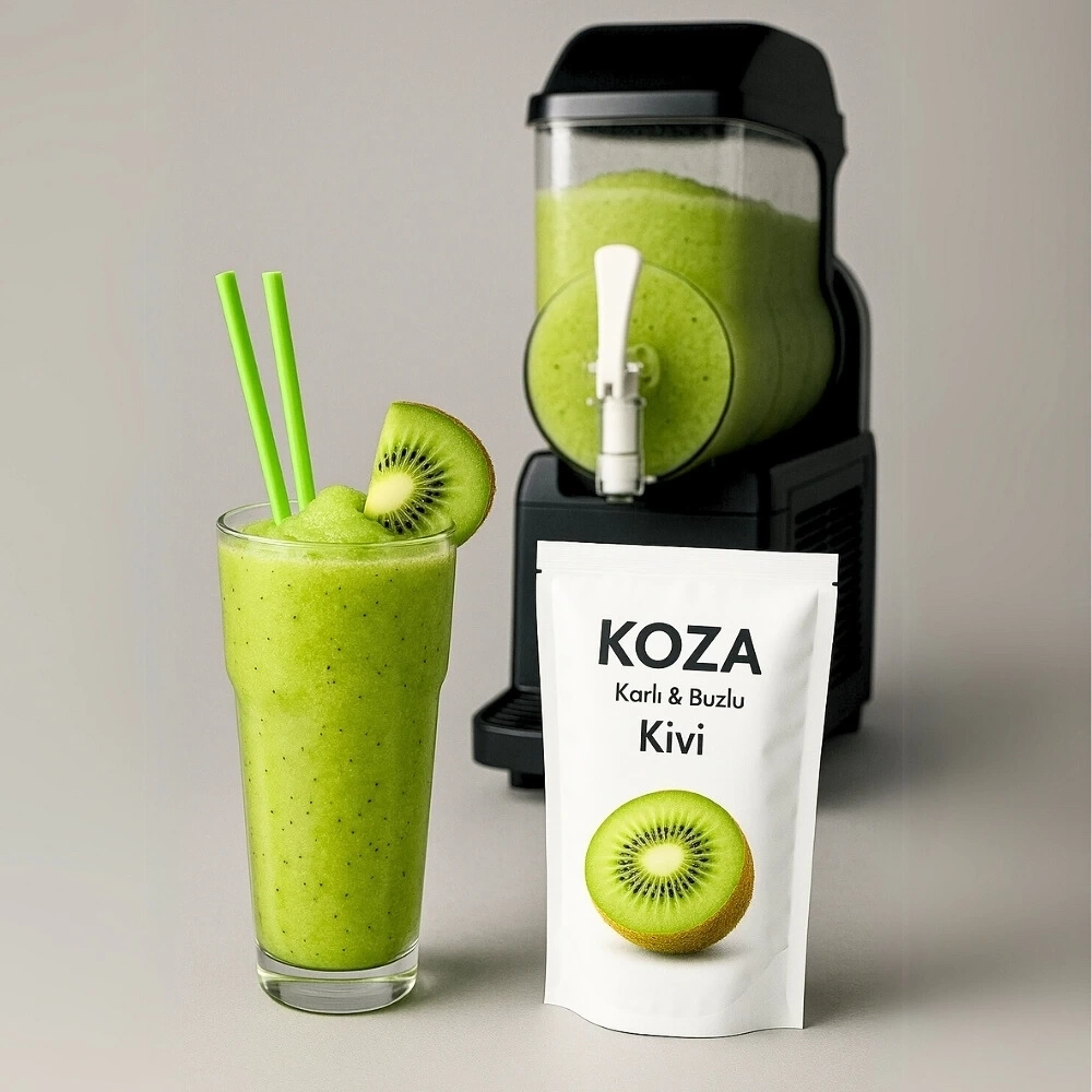 Kivi Aromalı Karlı Buzlu Tozu (1250gr/10lt Su)