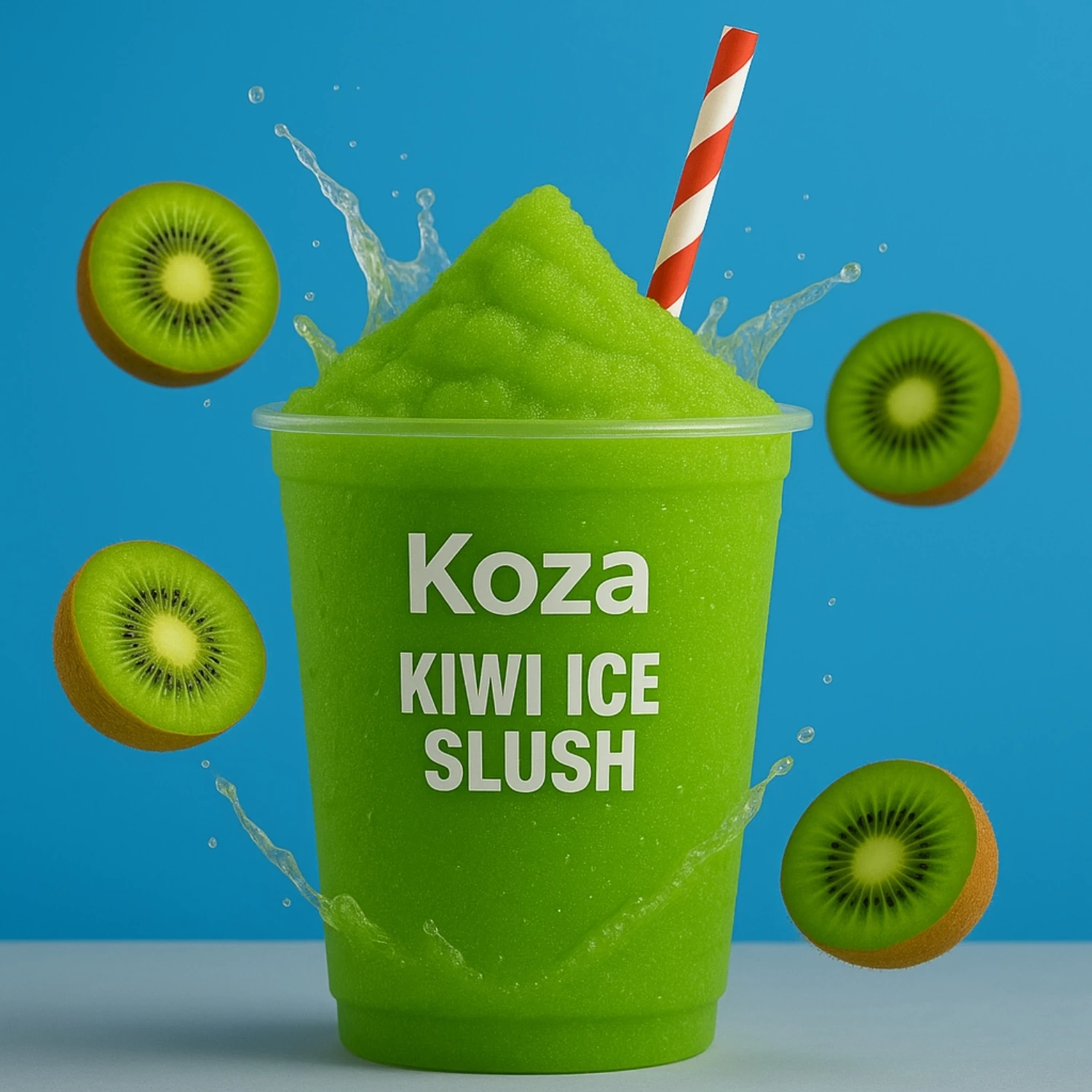 Kivi Aromalı Sıvı Karlı Buzlu