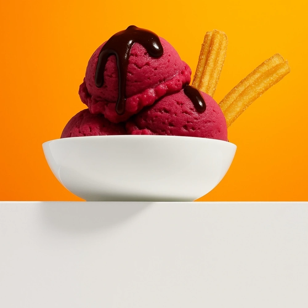 Koza Ev Tipi Dondurma Vişneli