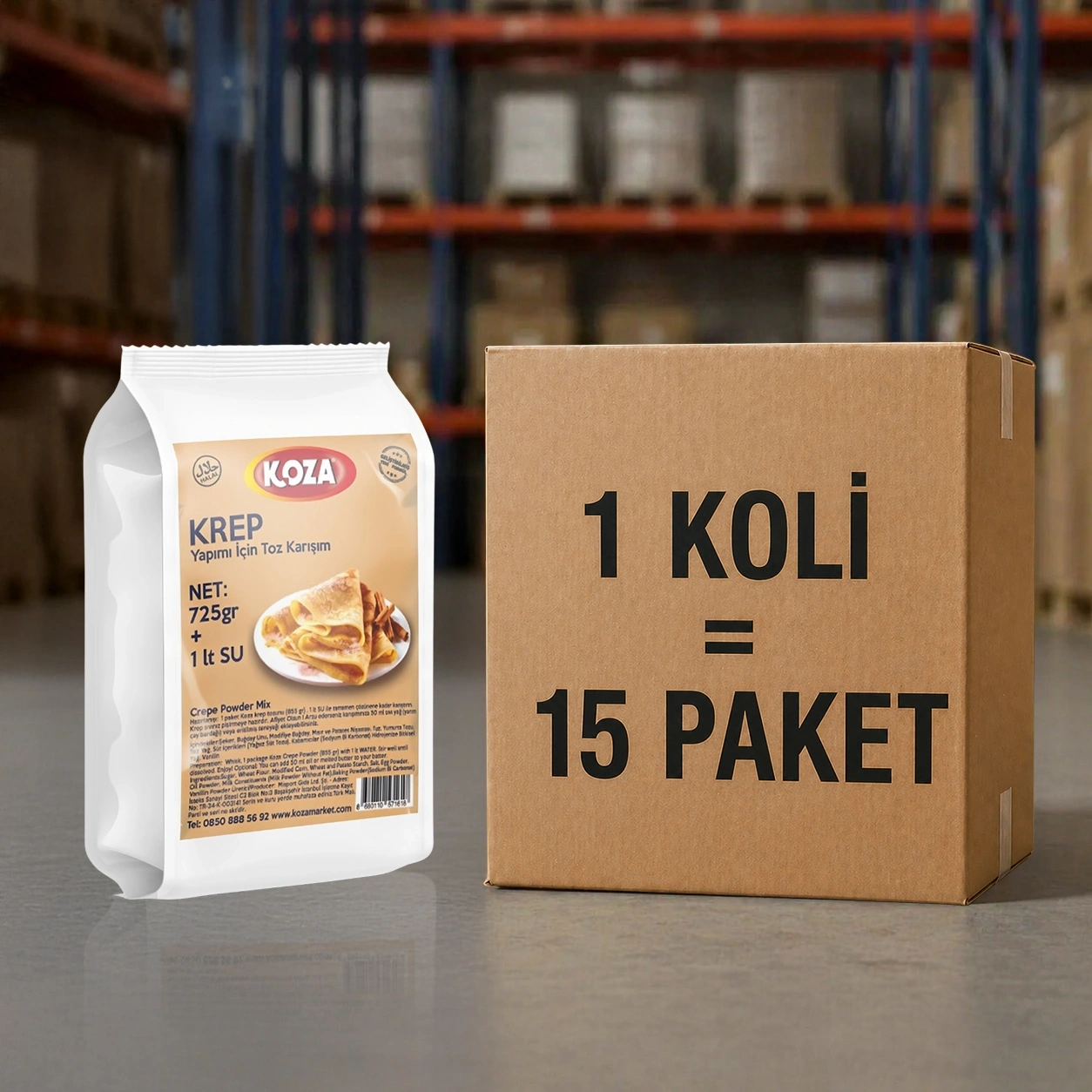 Krep Tozu (725 gr)