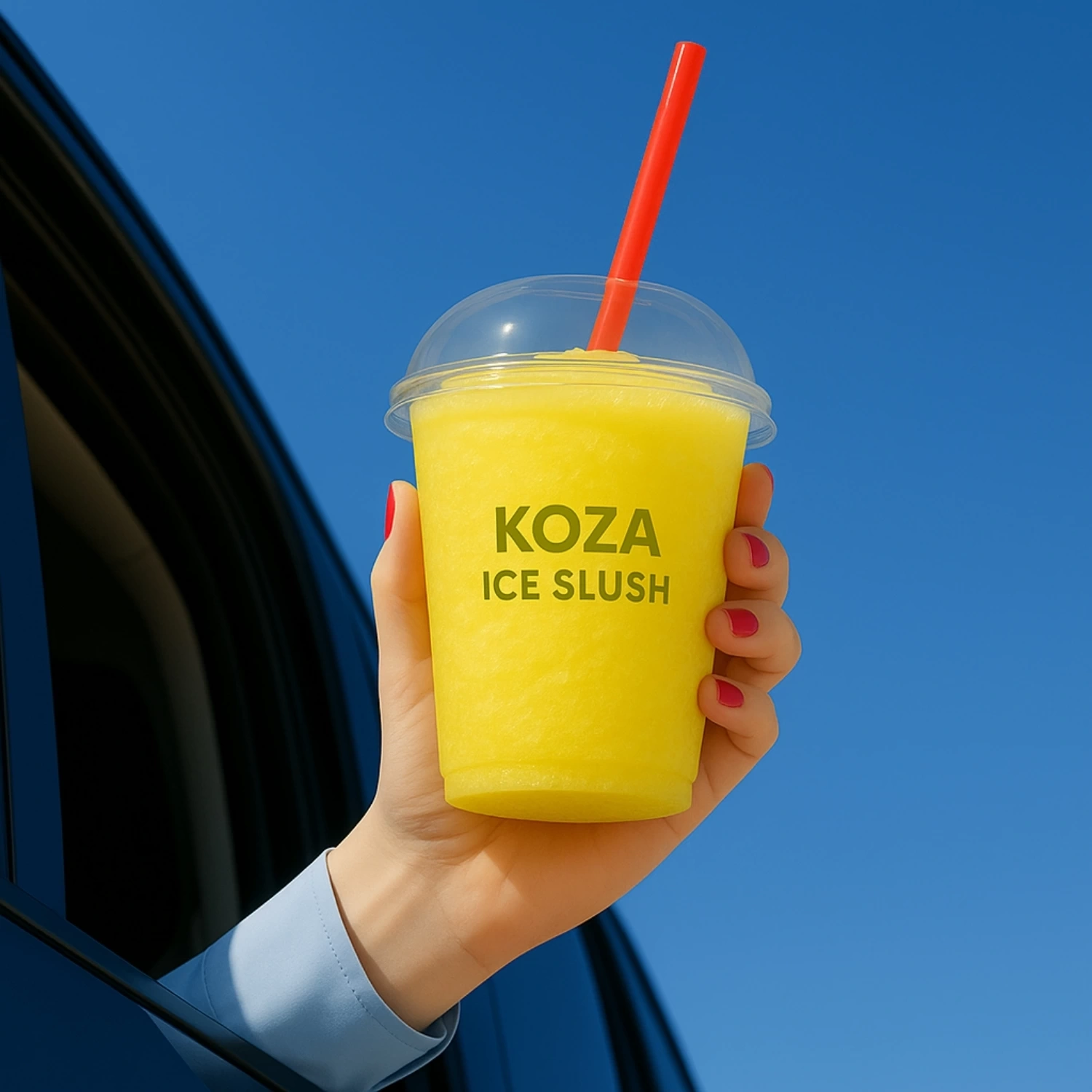 Limon Aromalı Sıvı Karlı Buzlu