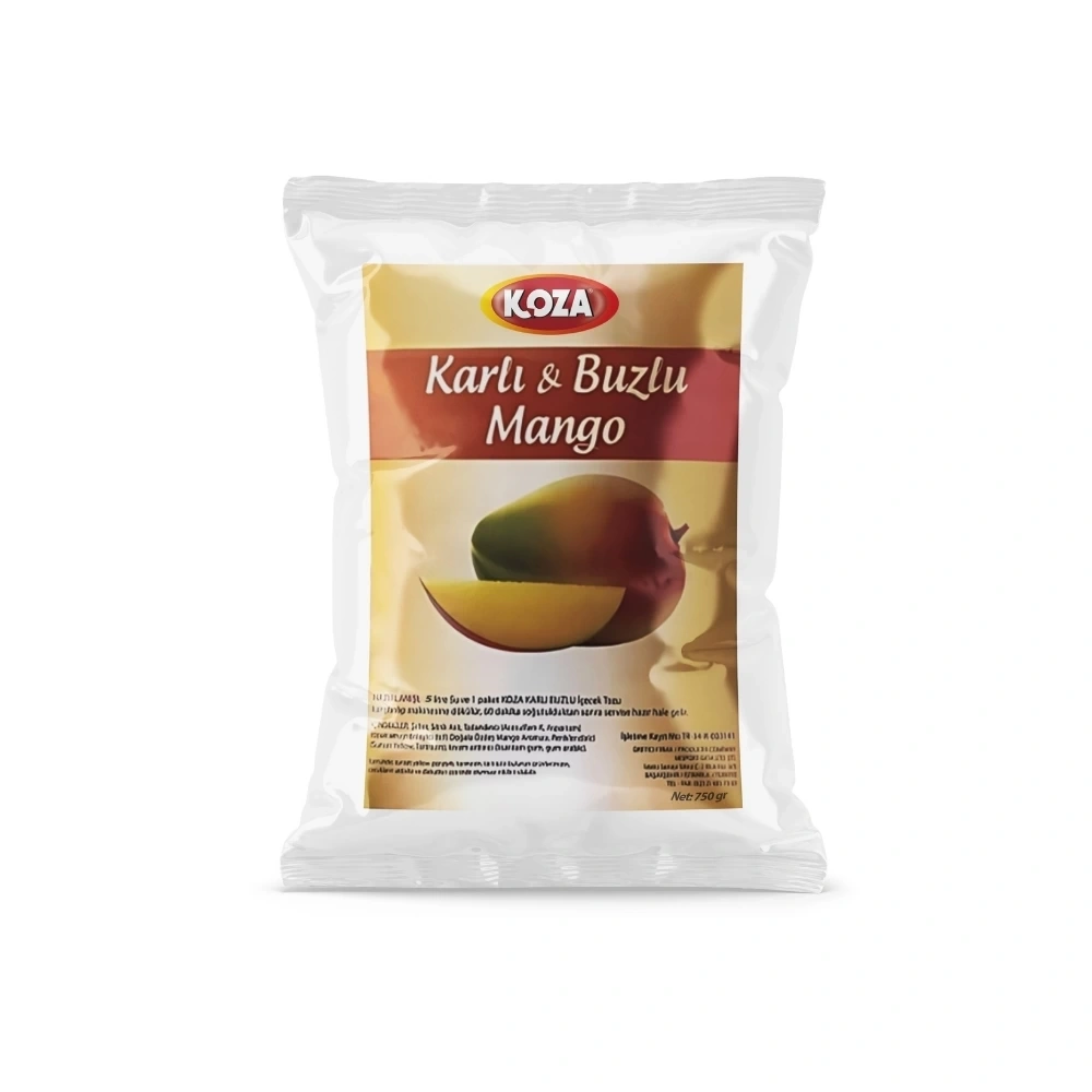 Mango Aromalı Karlı Buzlu Tozu (750gr/5lt Su)