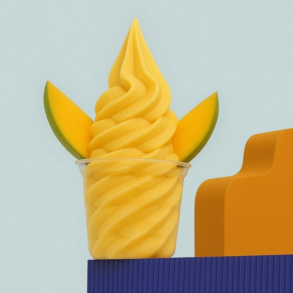 Mangolu Soft Dondurma Tozu (1125gr/3lt Su)