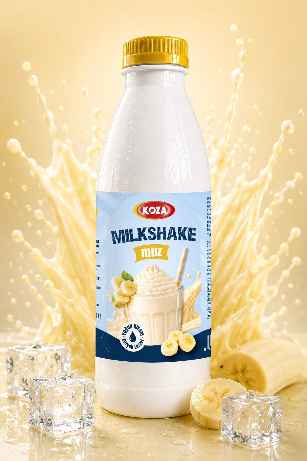 Muz Aromalı Konsantre Milkshake Karışımı