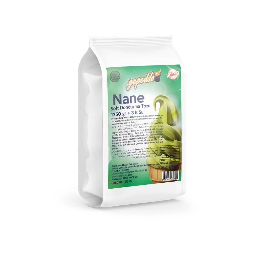 Naneli Soft Dondurma Tozu (1125gr/3lt Su)