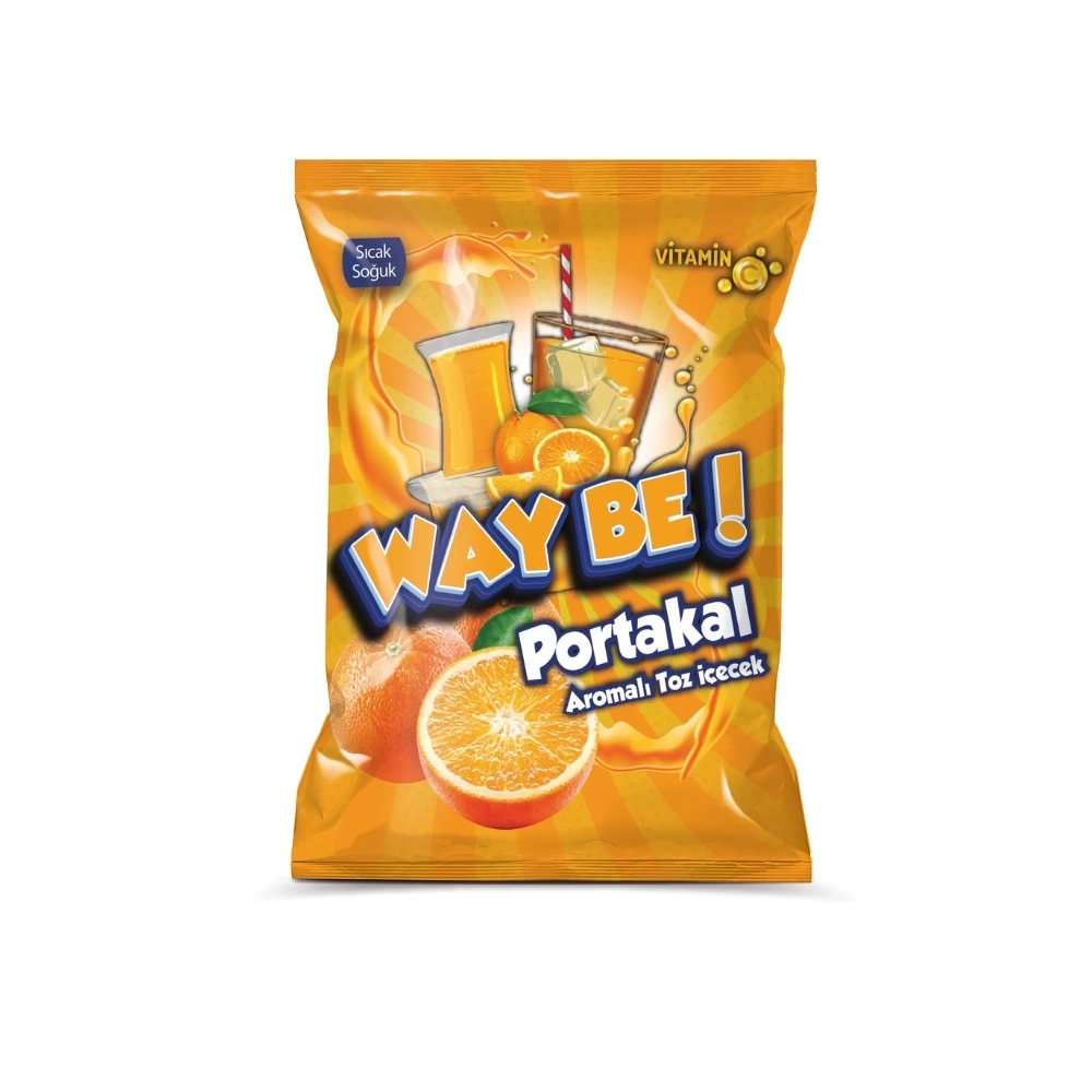 Portakal Aromalı Toz İçecek (250gr)